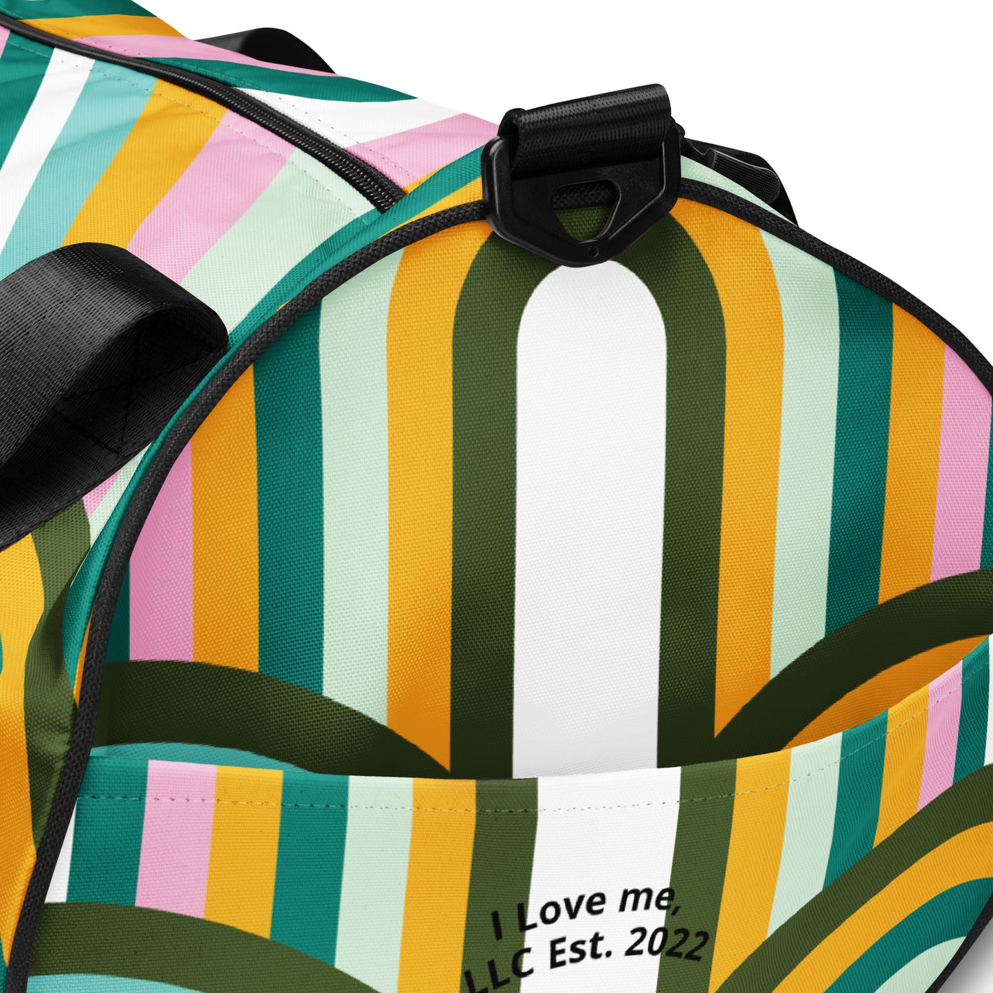 All-over print gym bag