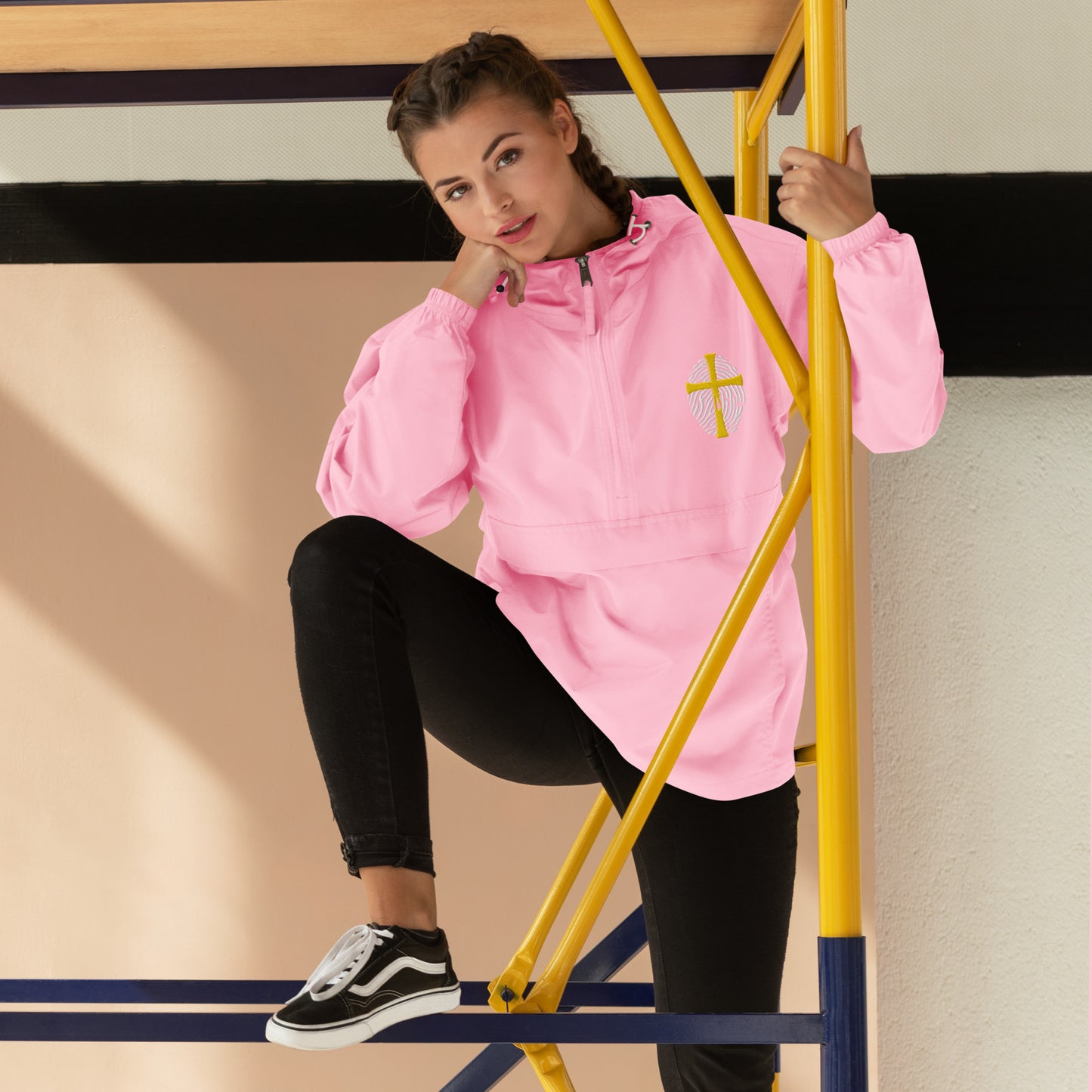 Valley Lutheran Embroidered Champion Packable Jacket