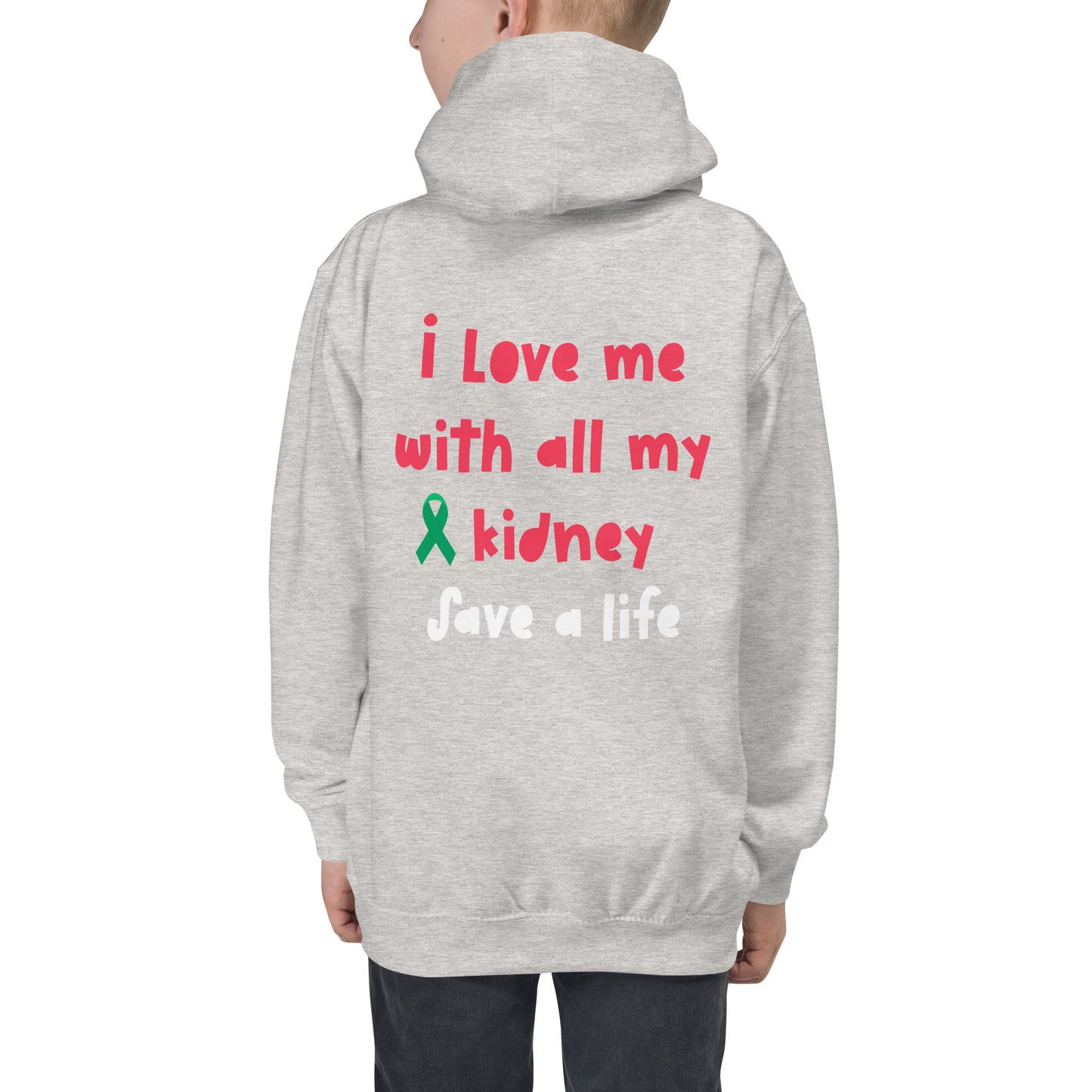 I Love With All My Kidney (Kid's Hoodie)