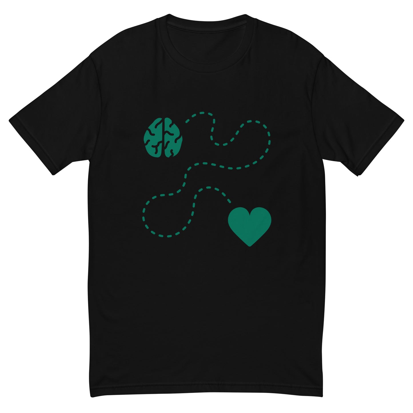 Follow My Heart & Brain (Version 3)(Men's T-Shirt)