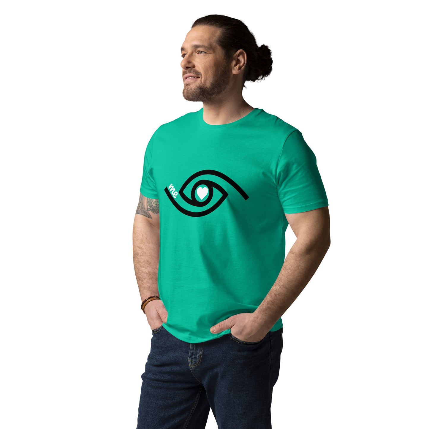 Eye Love Me (Swirled) (Unisex T-Shirt)