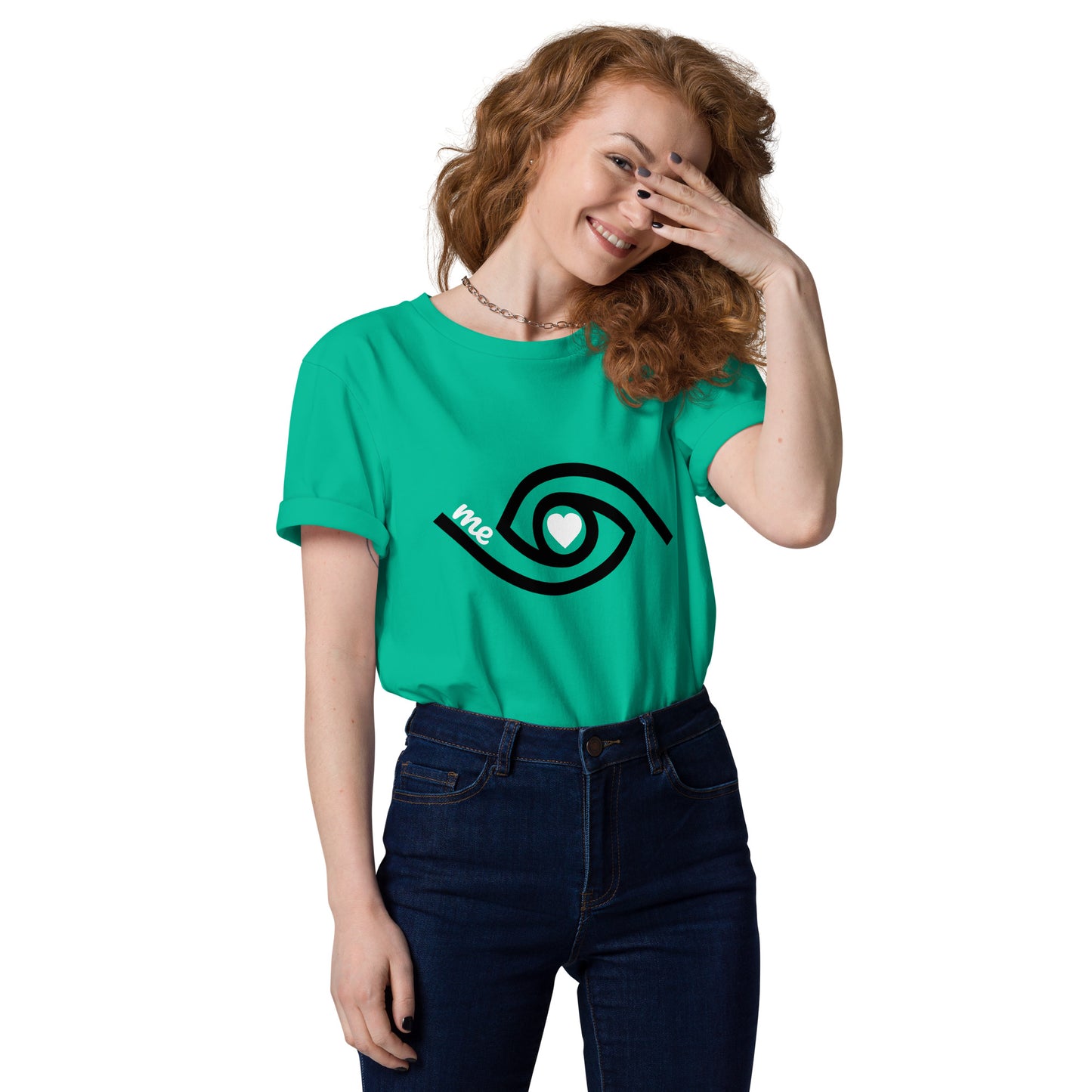 Eye Love Me (Swirled) (Unisex T-Shirt)