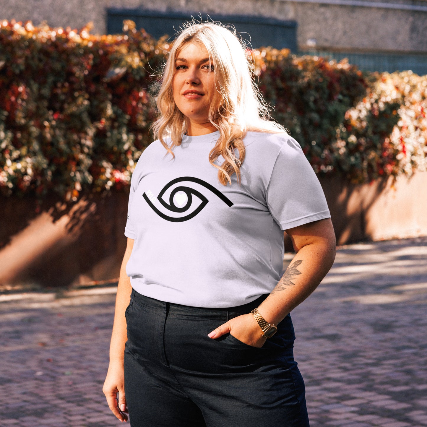 Eye Love Me (Swirled) (Unisex T-Shirt)