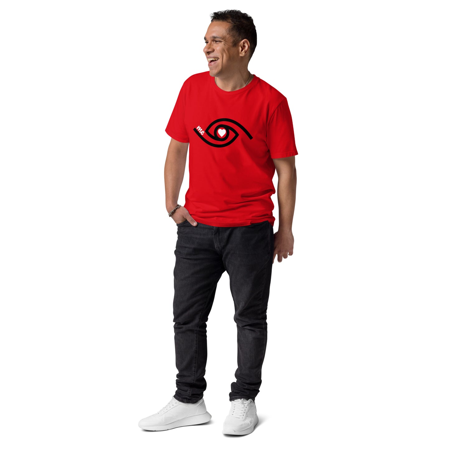 Eye Love Me (Swirled) (Unisex T-Shirt)