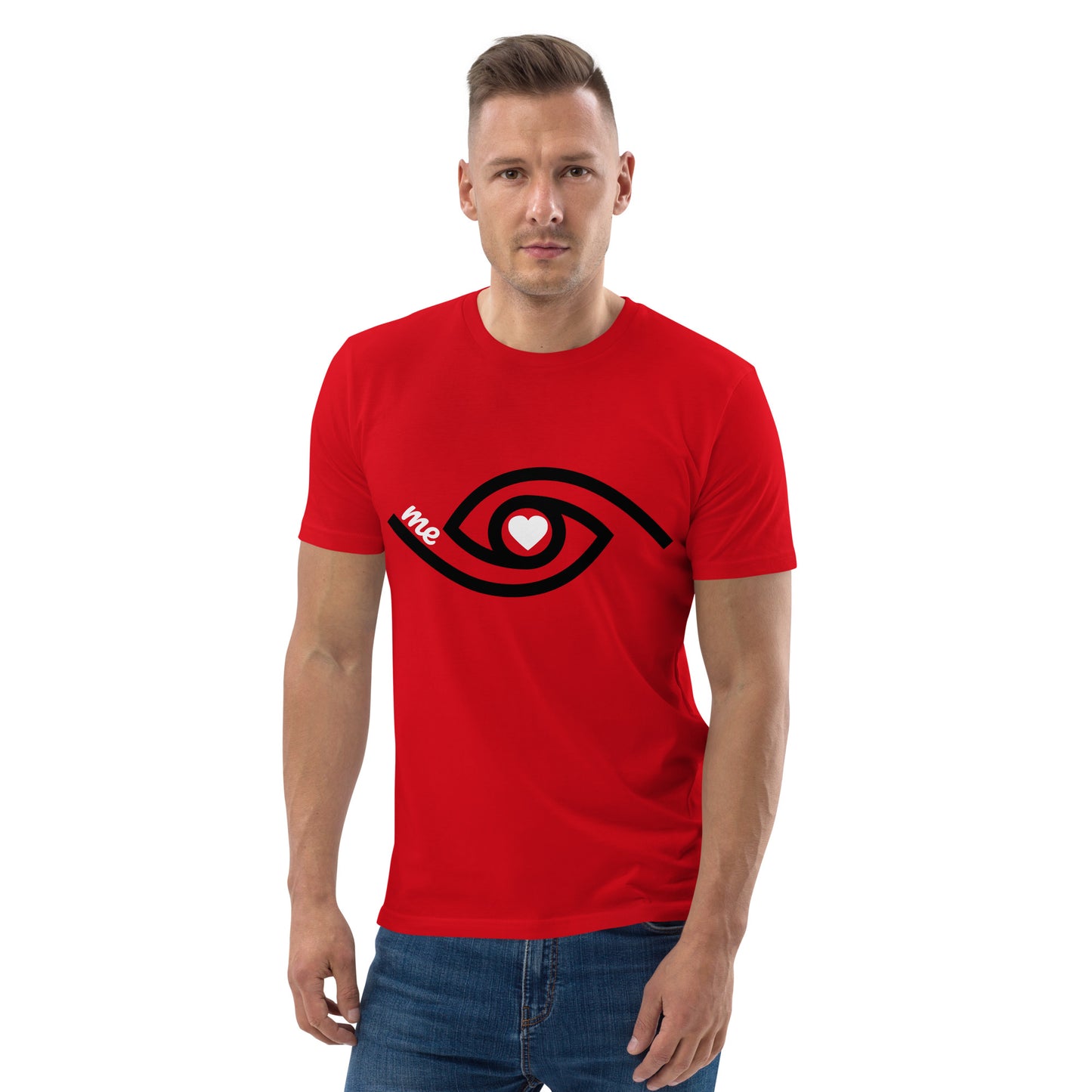 Eye Love Me (Swirled) (Unisex T-Shirt)