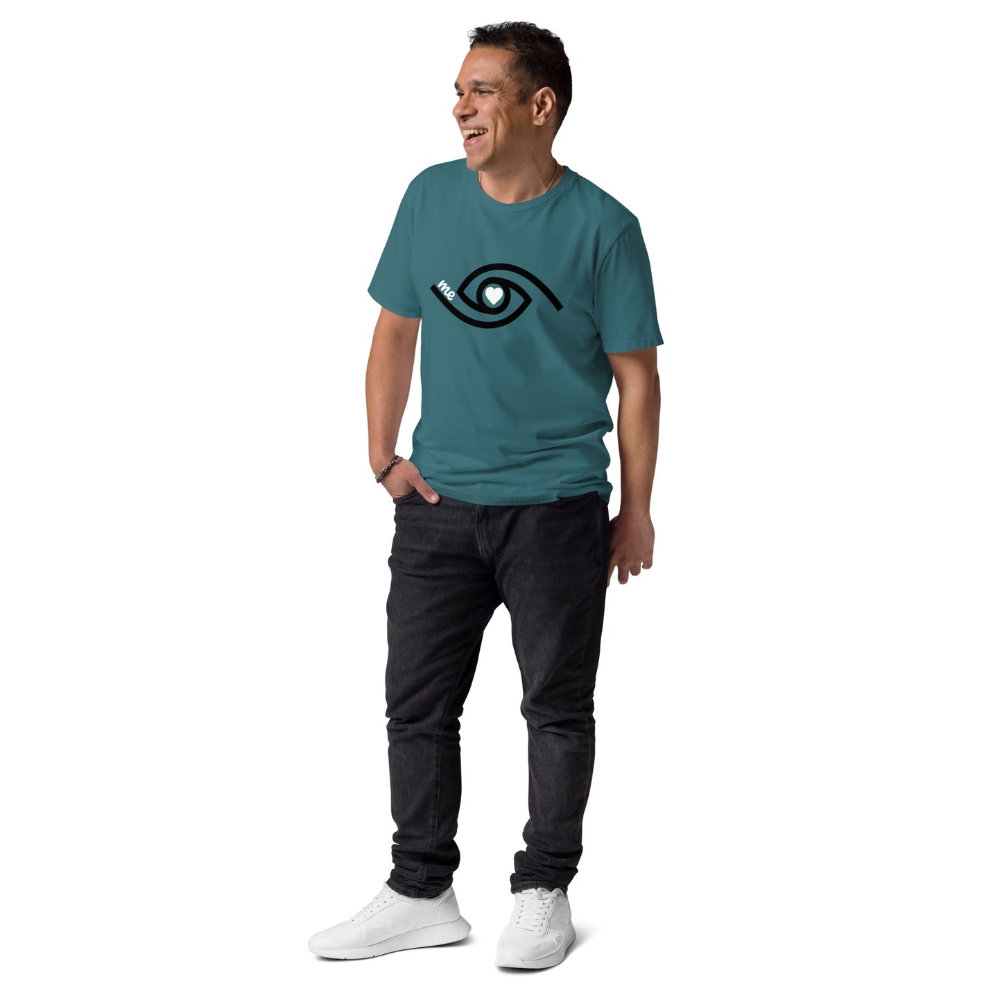 Eye Love Me (Swirled) (Unisex T-Shirt)