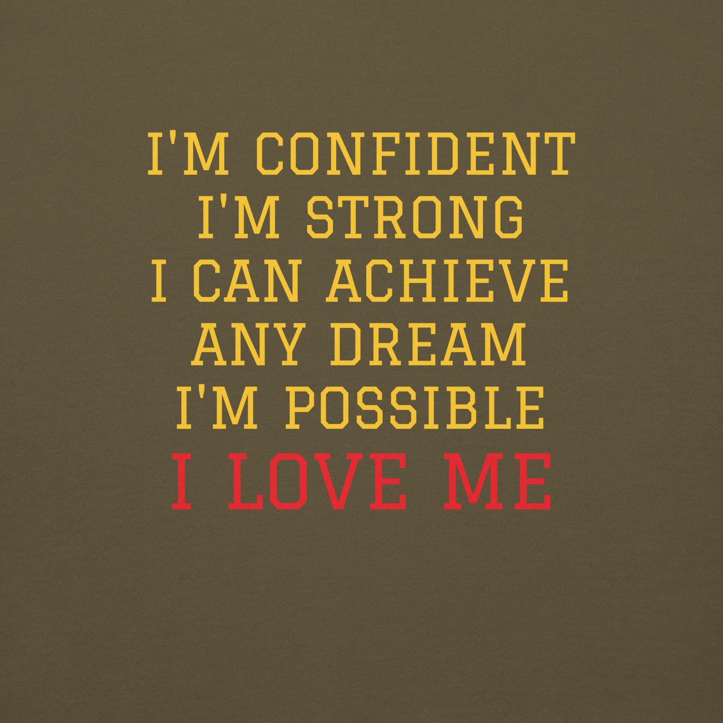 Dow Chargers I'm confident Unisex Hoodie