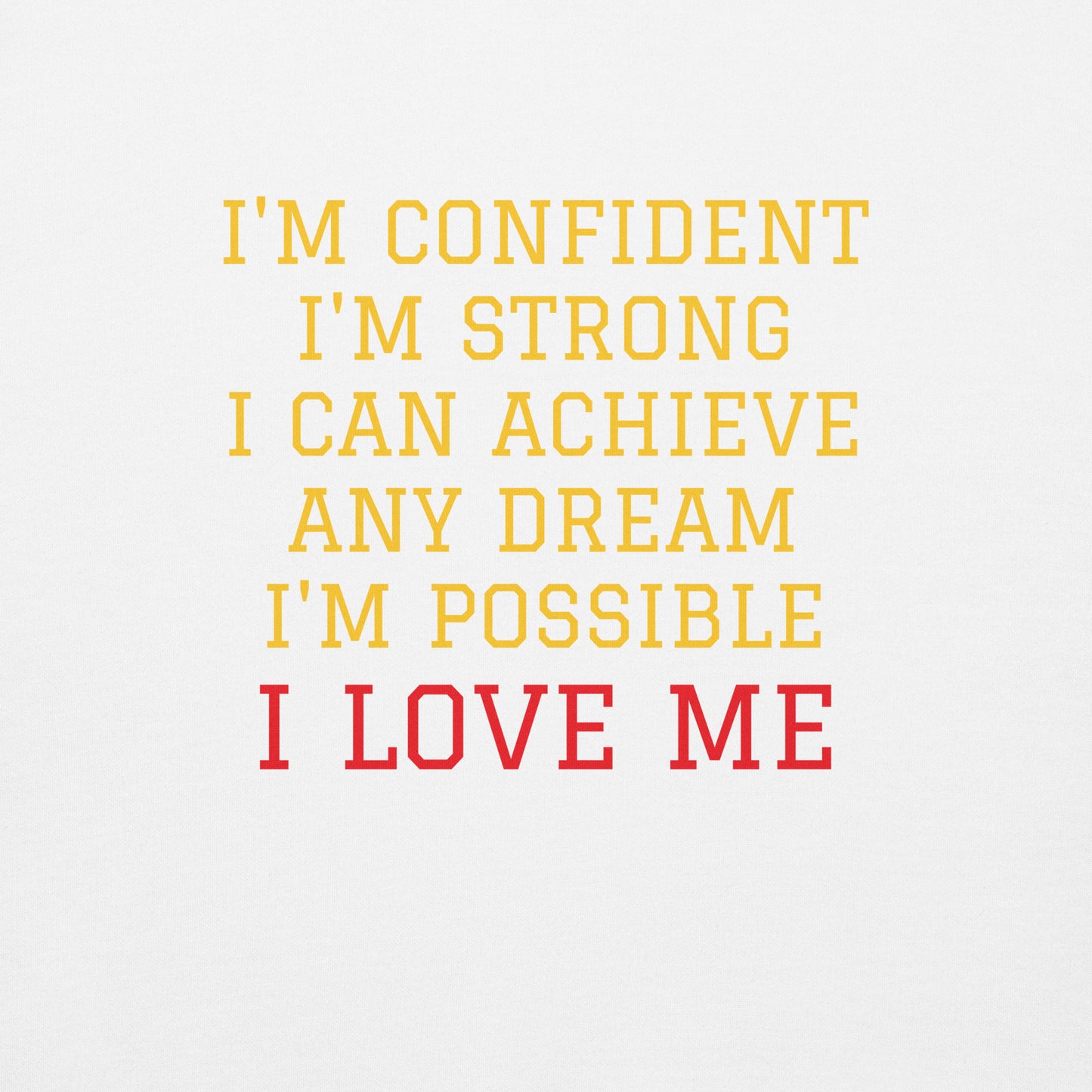 Dow Chargers I'm confident Unisex Hoodie