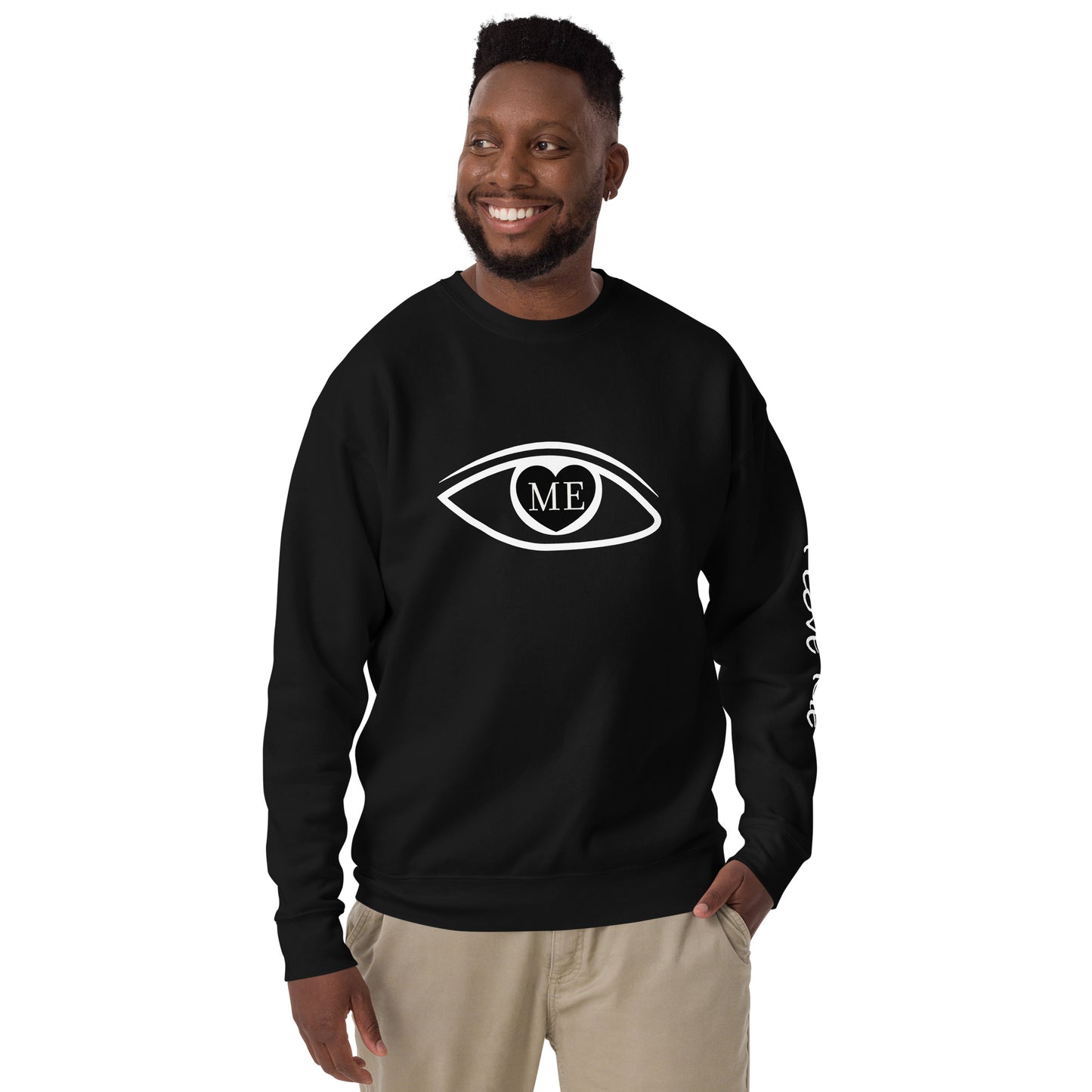 Stenciled Eye (Unisex Sweatshirt)