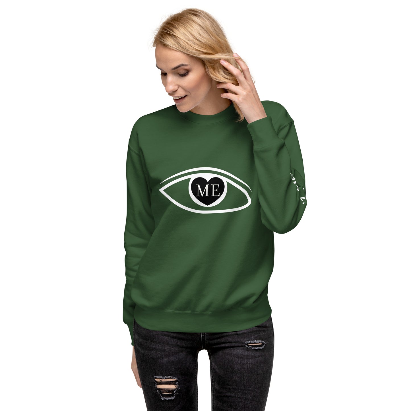 Stenciled Eye (Unisex Sweatshirt)