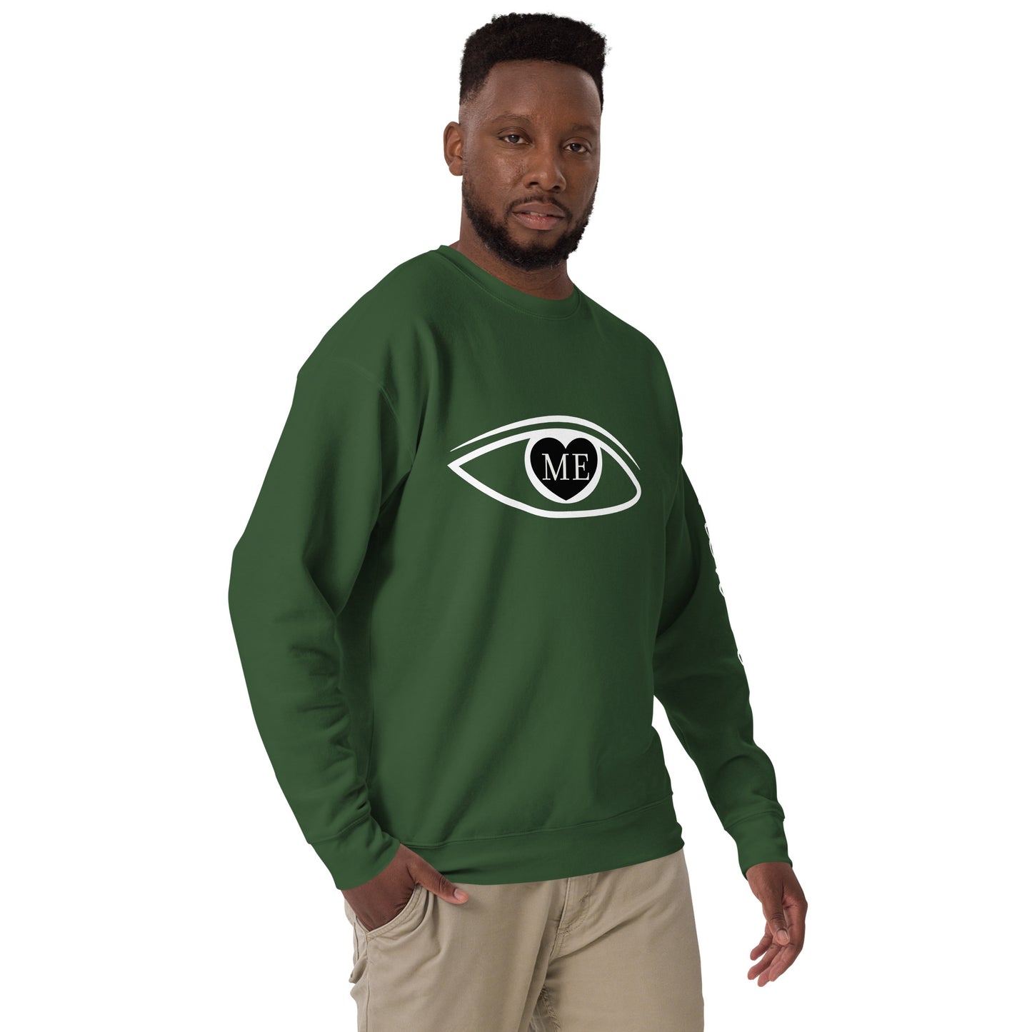 Stenciled Eye (Unisex Sweatshirt)