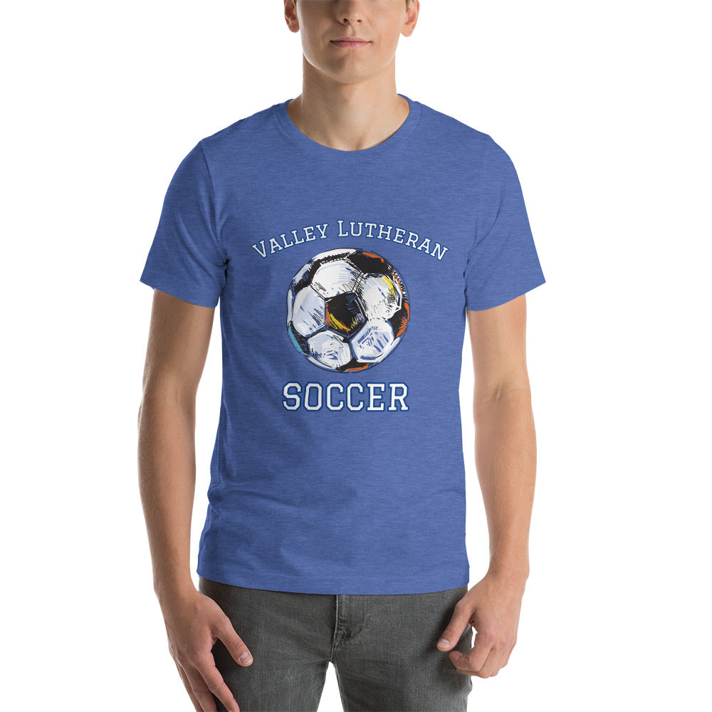 Valley Lutheran Soccer (Unisex T-Shirt)