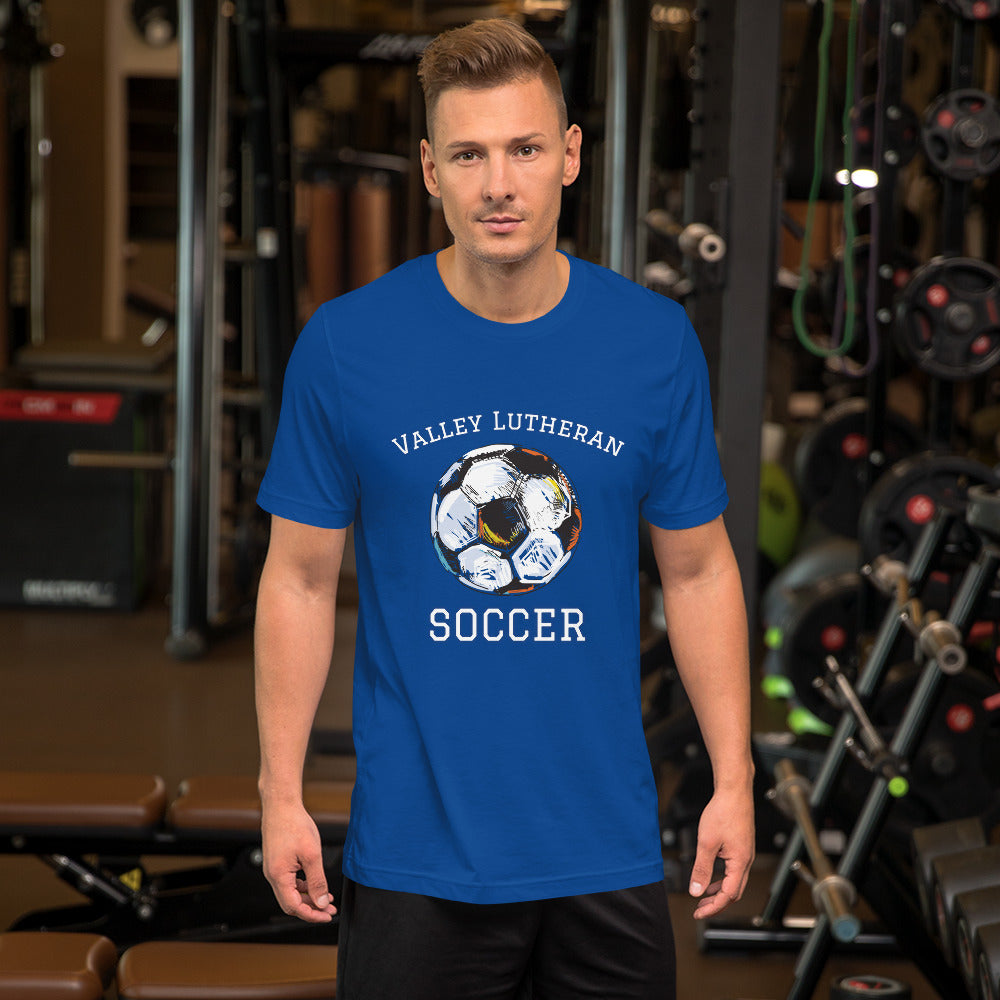 Valley Lutheran Soccer (Unisex T-Shirt)