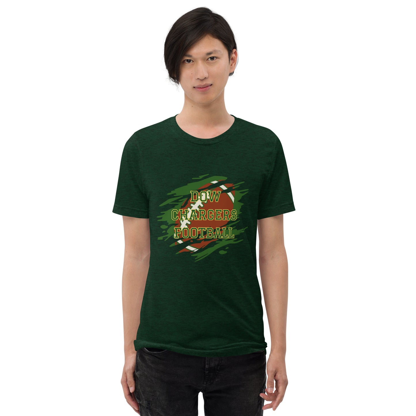 Dow Chargers football Short sleeve t-shirt
