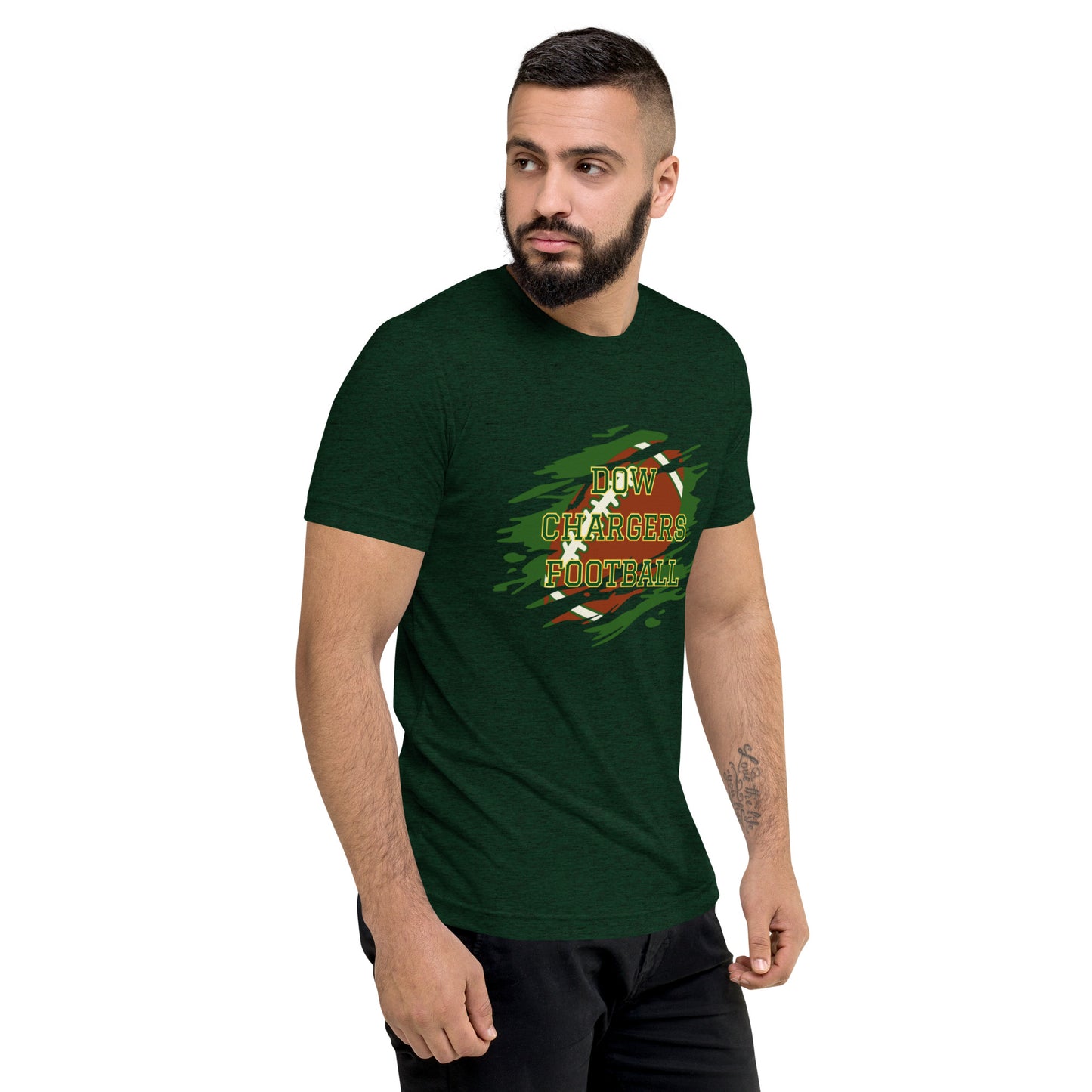 Dow Chargers football Short sleeve t-shirt