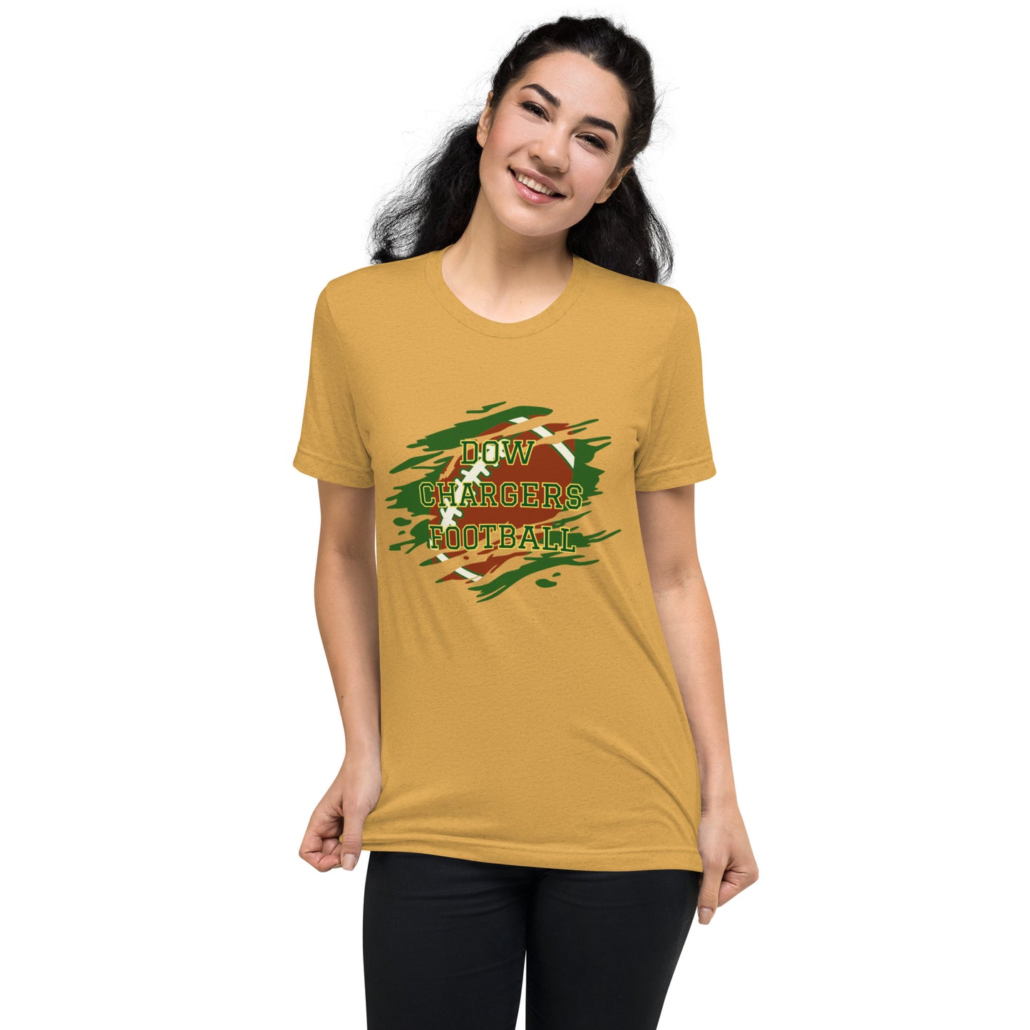 Dow Chargers football Short sleeve t-shirt