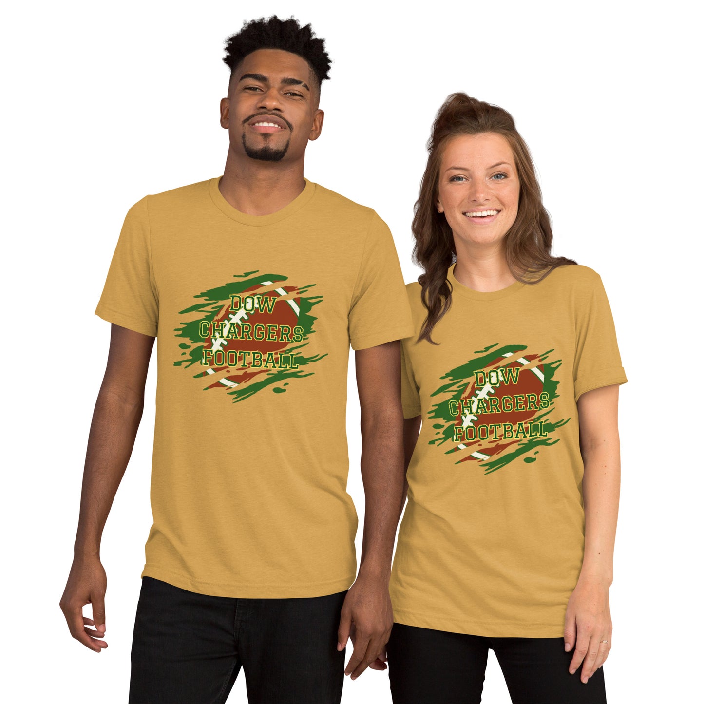 Dow Chargers football Short sleeve t-shirt