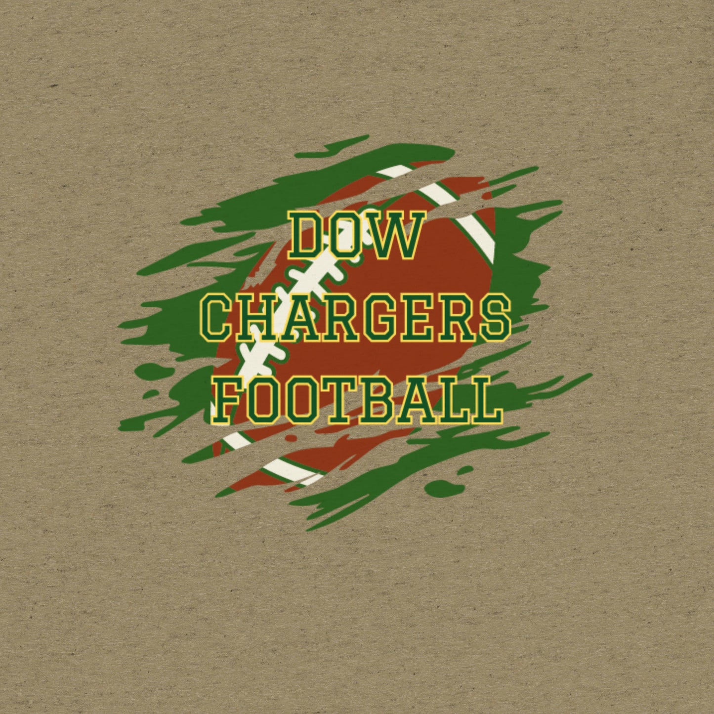 Dow Chargers football Short sleeve t-shirt