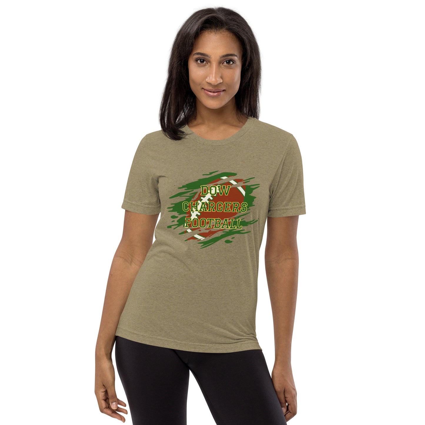 Dow Chargers football Short sleeve t-shirt