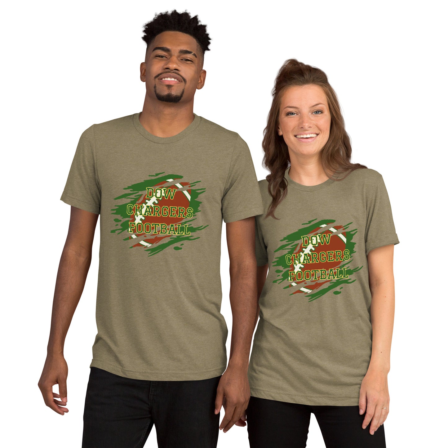 Dow Chargers football Short sleeve t-shirt