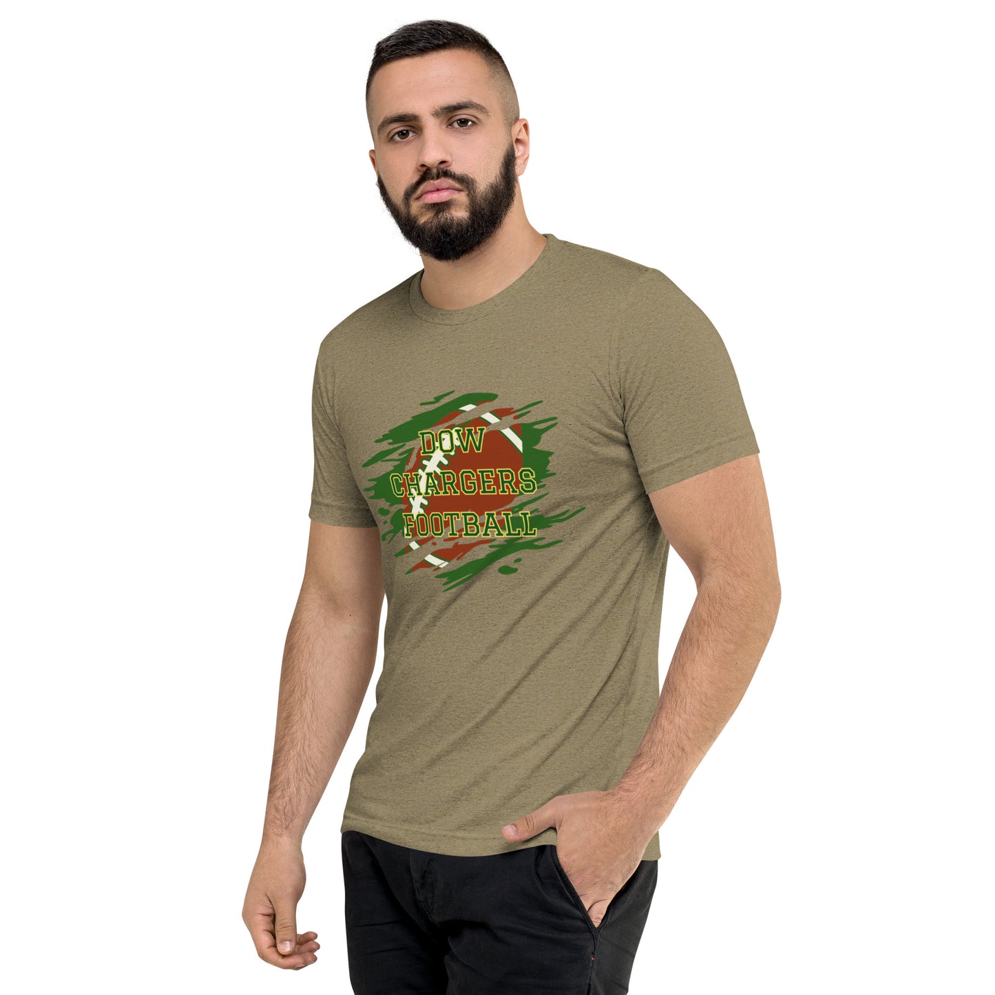 Dow Chargers football Short sleeve t-shirt