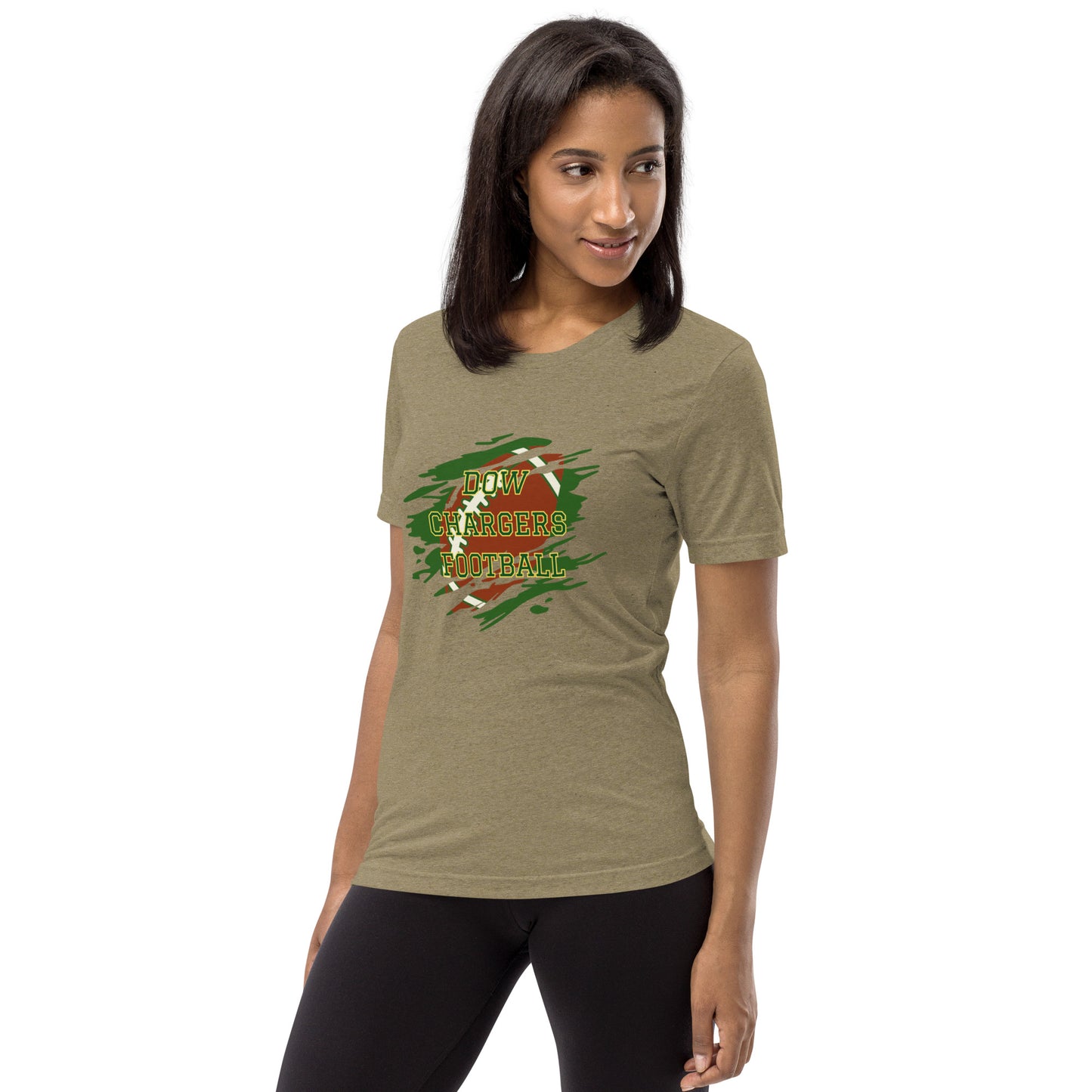 Dow Chargers football Short sleeve t-shirt