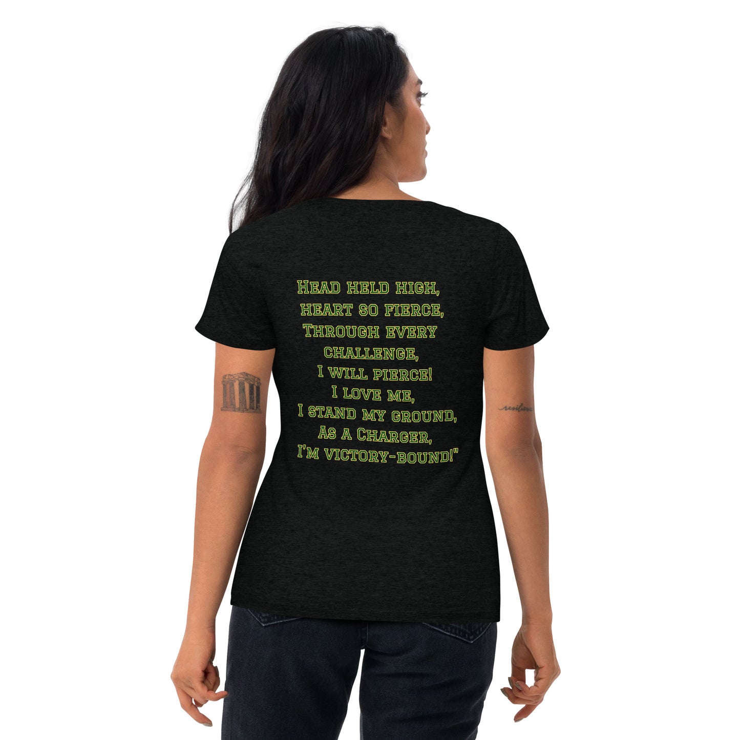 Dow Chargers football Short sleeve t-shirt