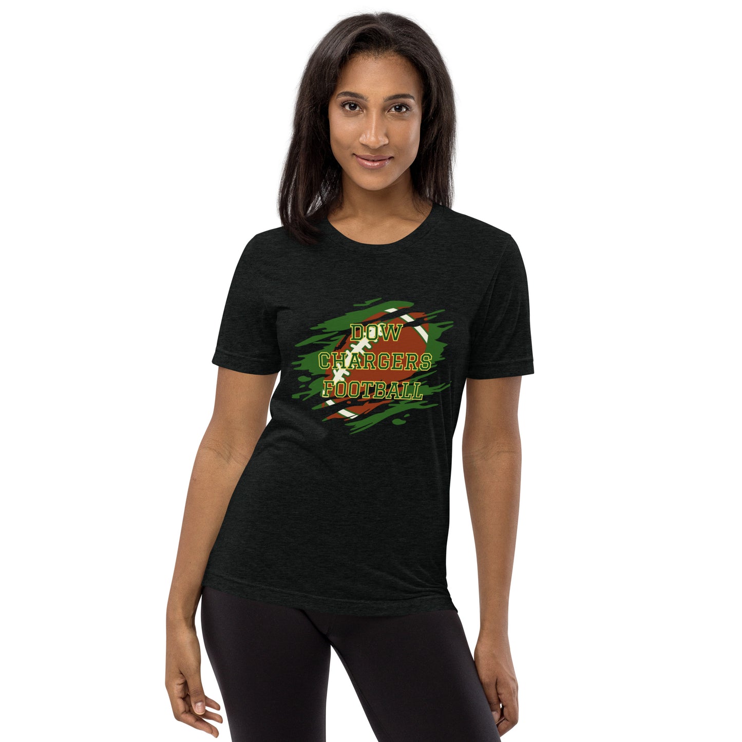 Dow Chargers football Short sleeve t-shirt