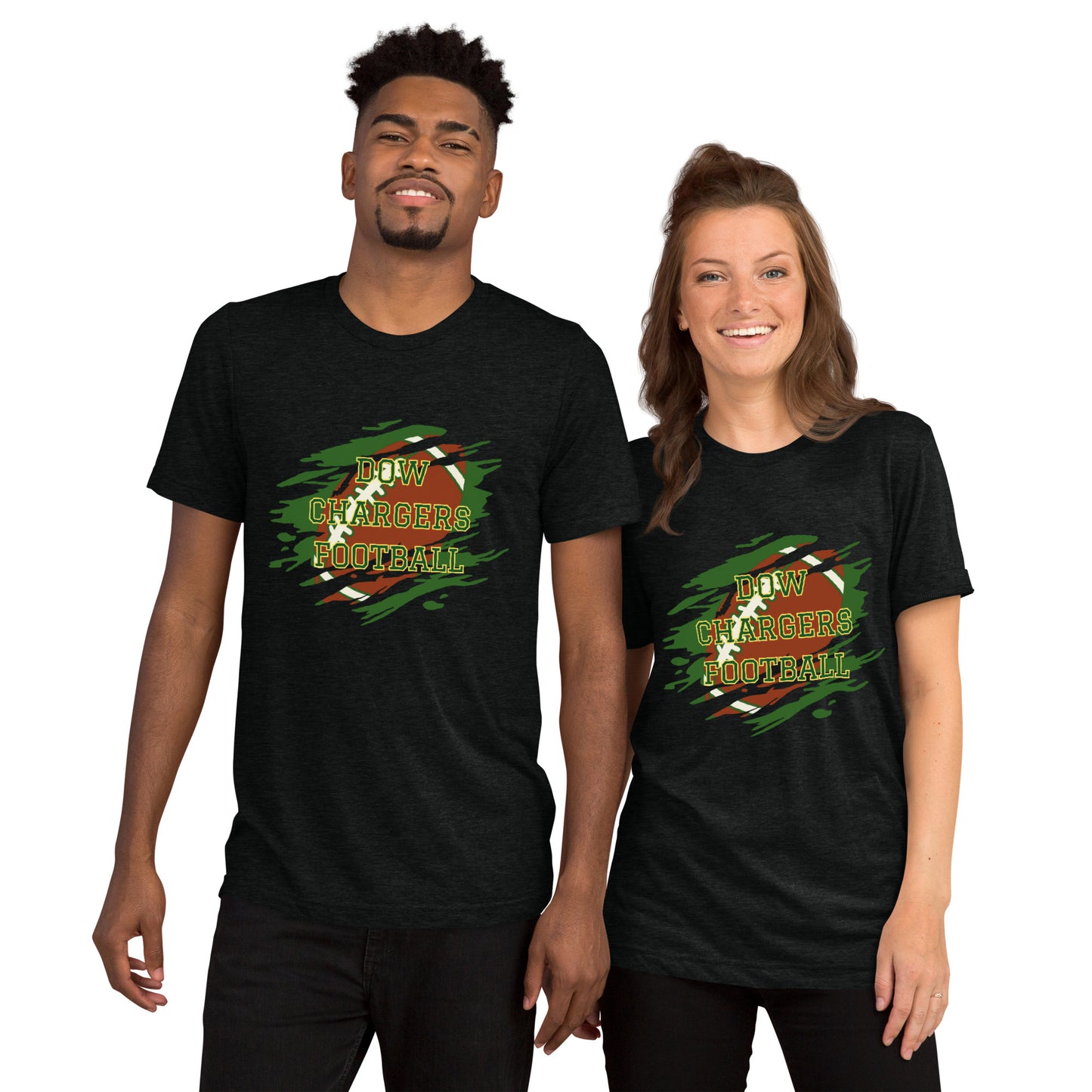 Dow Chargers football Short sleeve t-shirt