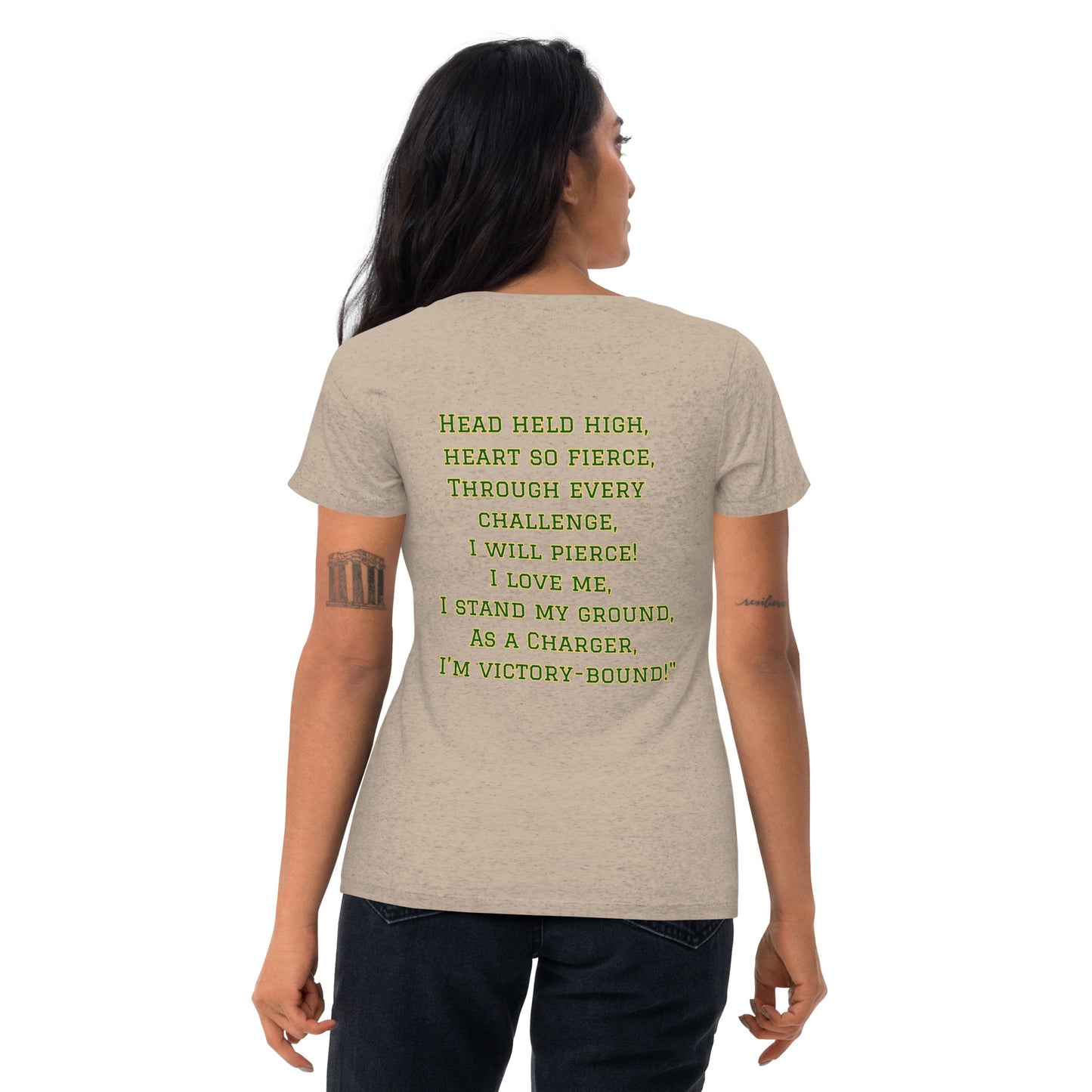 Dow Chargers football Short sleeve t-shirt