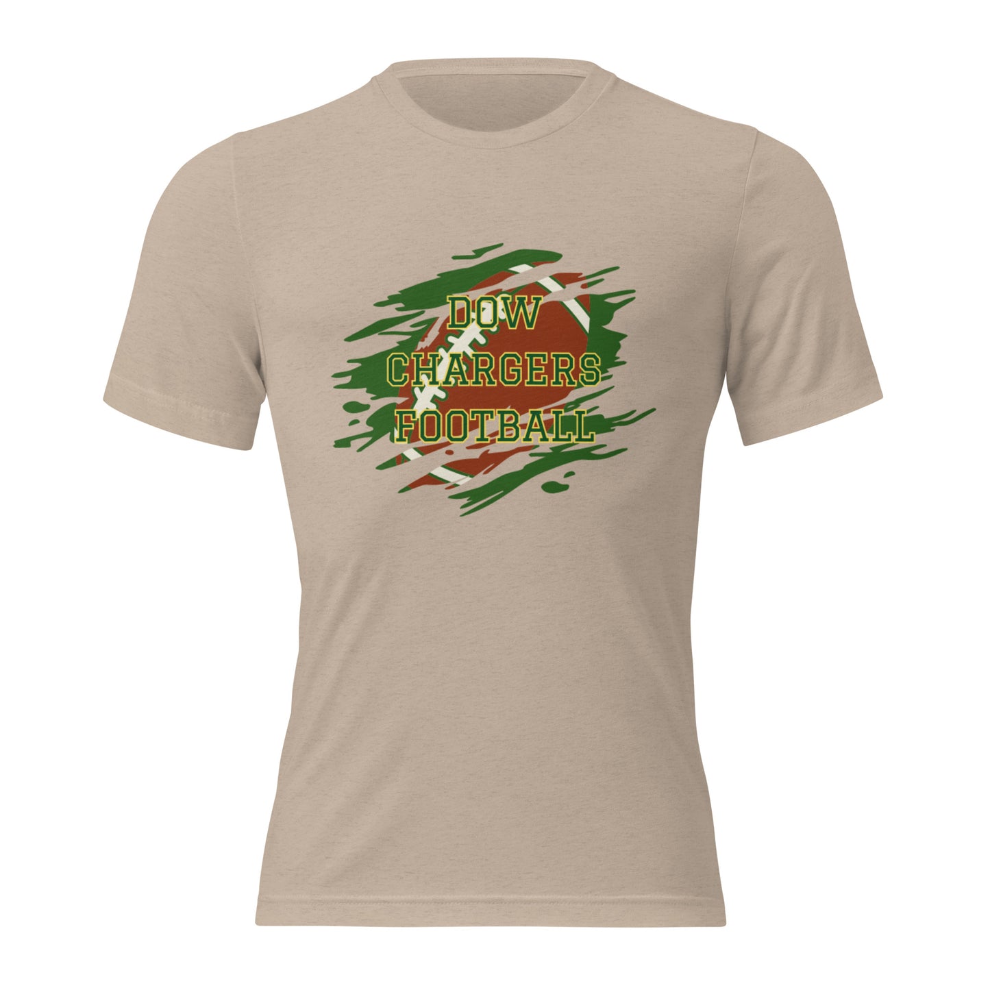 Dow Chargers football Short sleeve t-shirt