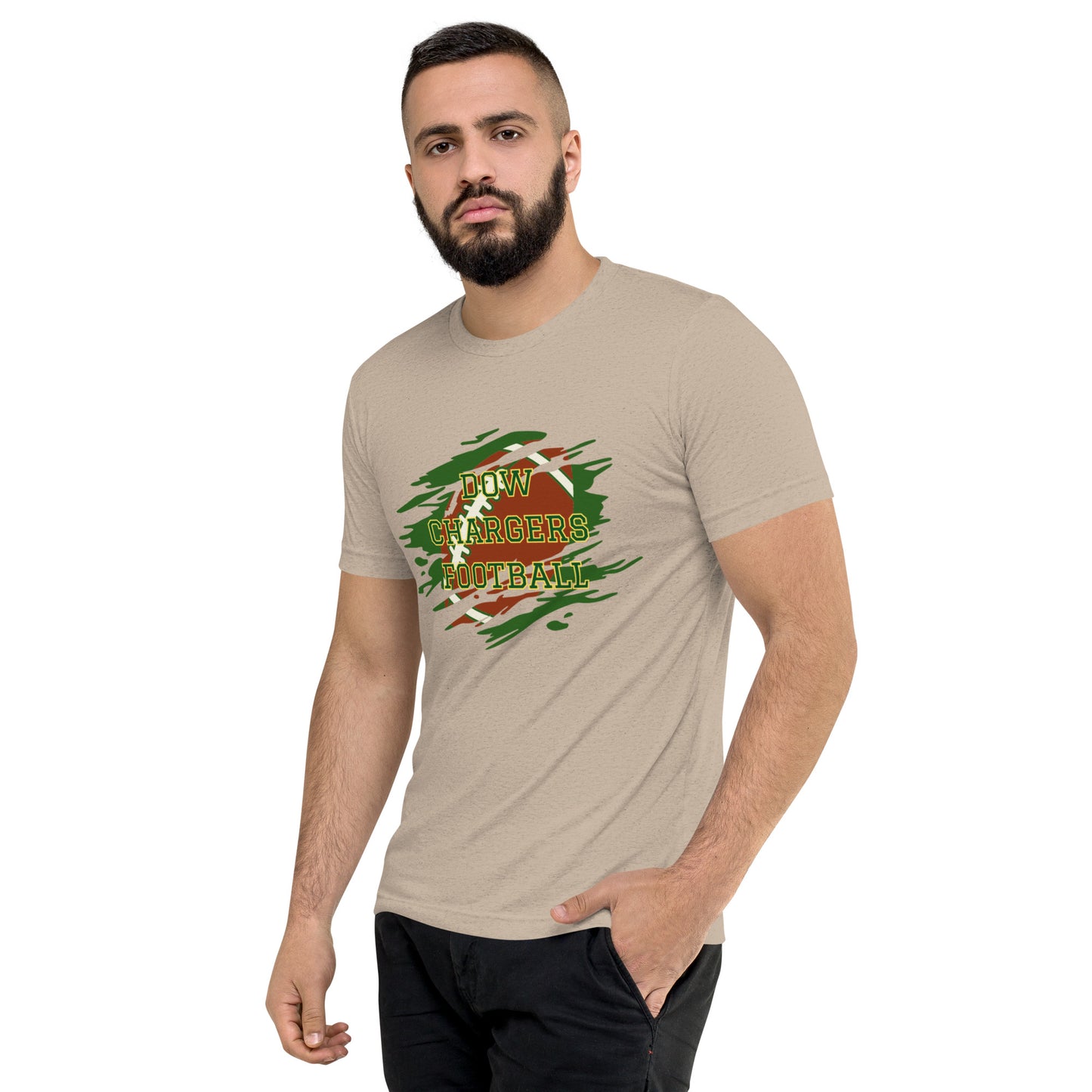 Dow Chargers football Short sleeve t-shirt