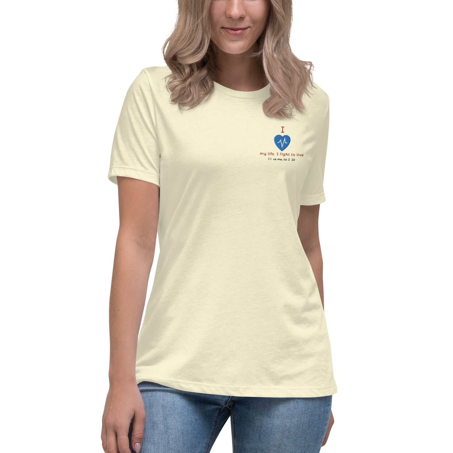 Save A Life (Heart) (Women's T-Shirt)