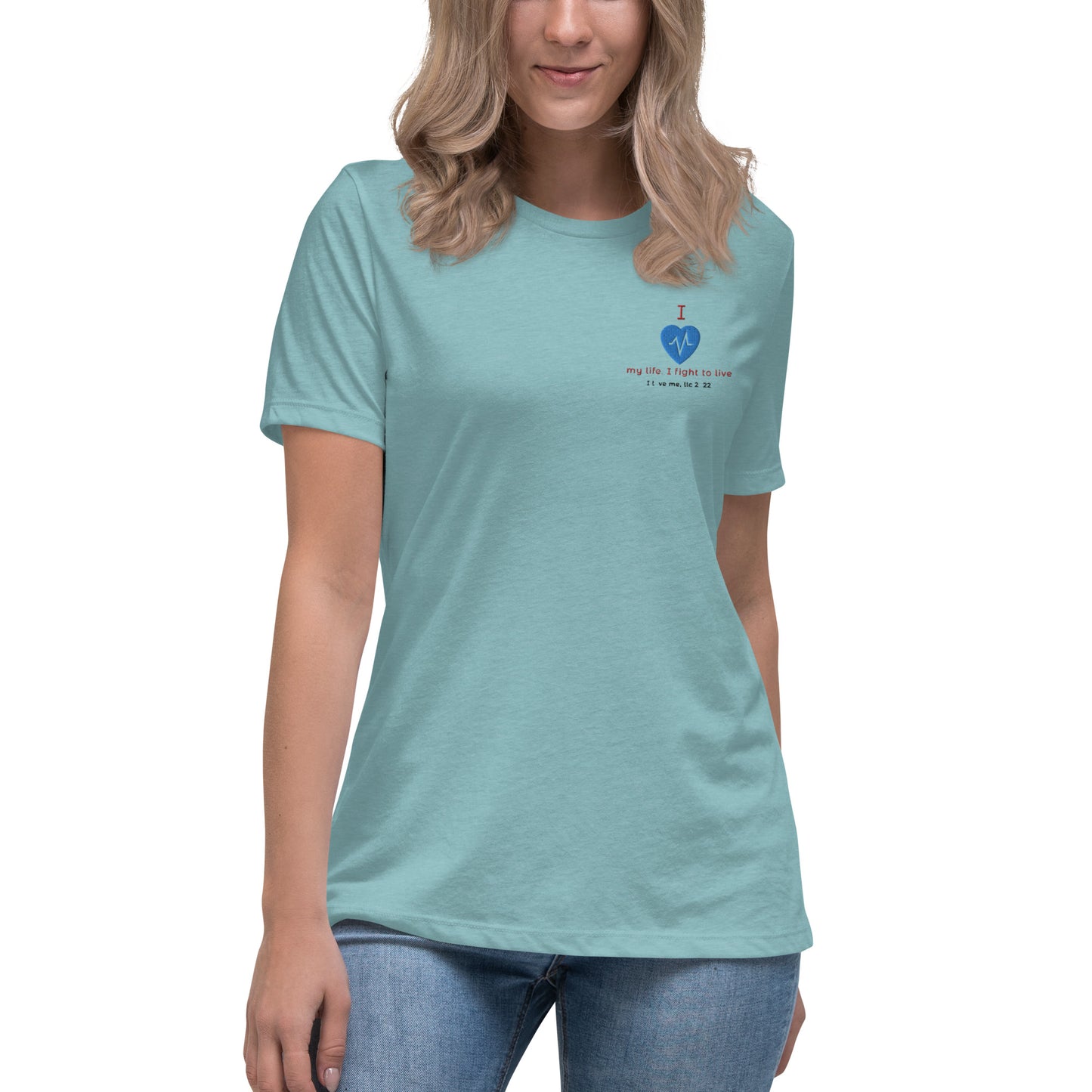 Save A Life (Heart) (Women's T-Shirt)