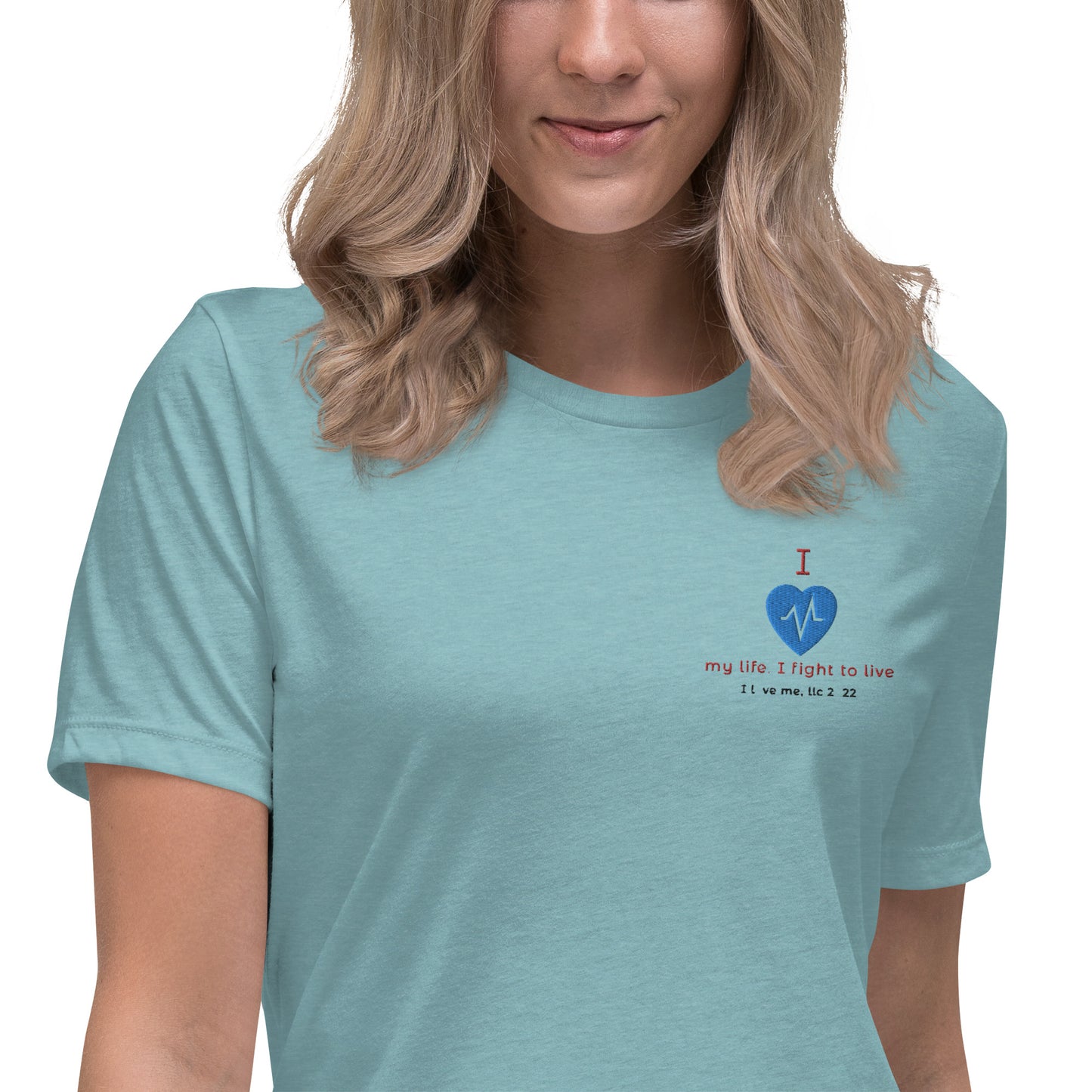 Save A Life (Heart) (Women's T-Shirt)