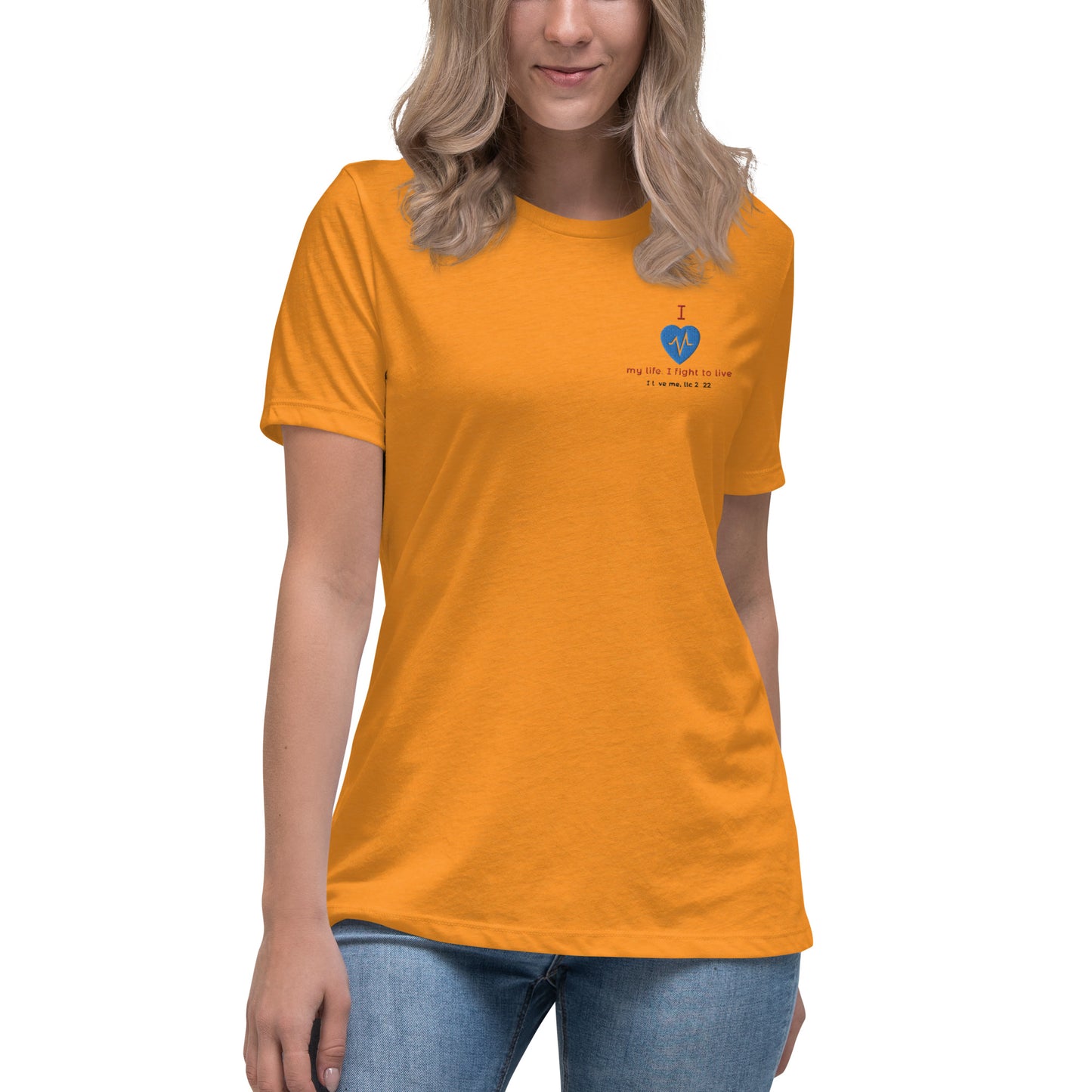 Save A Life (Heart) (Women's T-Shirt)