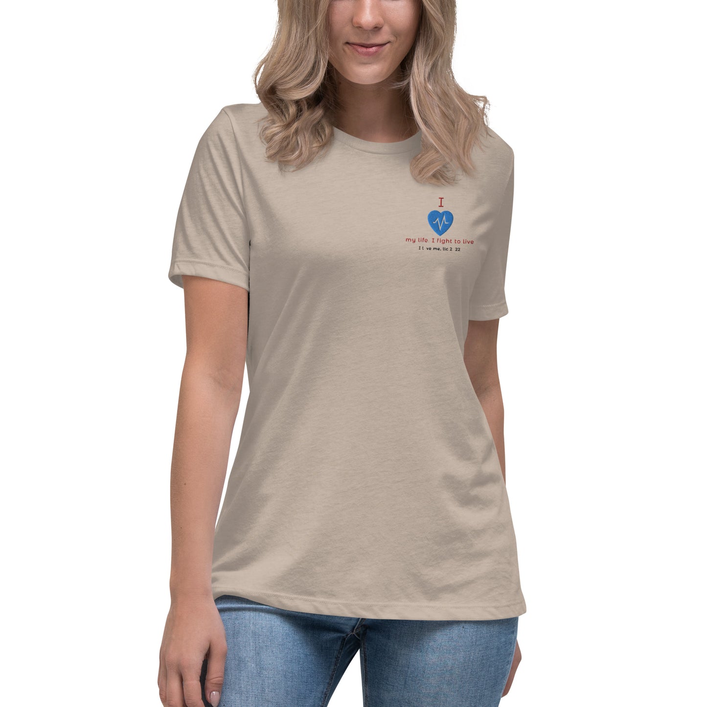 Save A Life (Heart) (Women's T-Shirt)