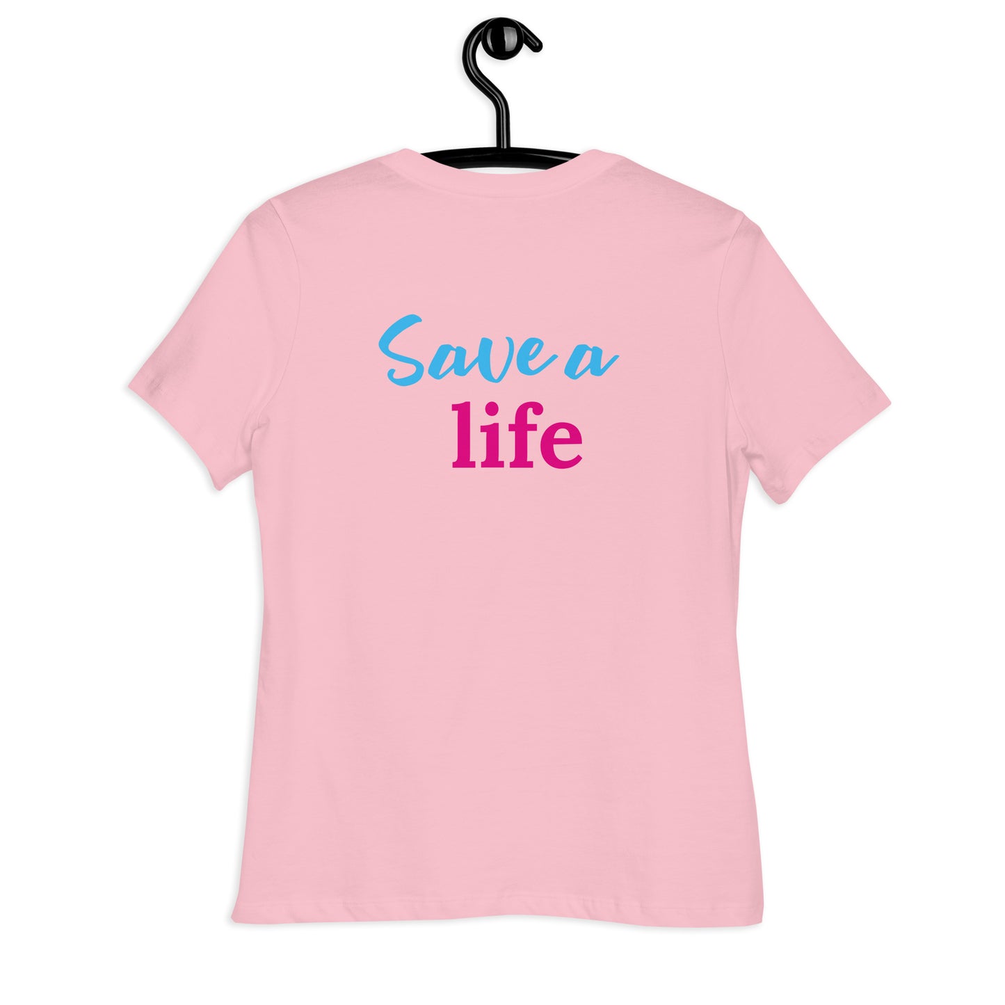 Save A Life (Heart) (Women's T-Shirt)