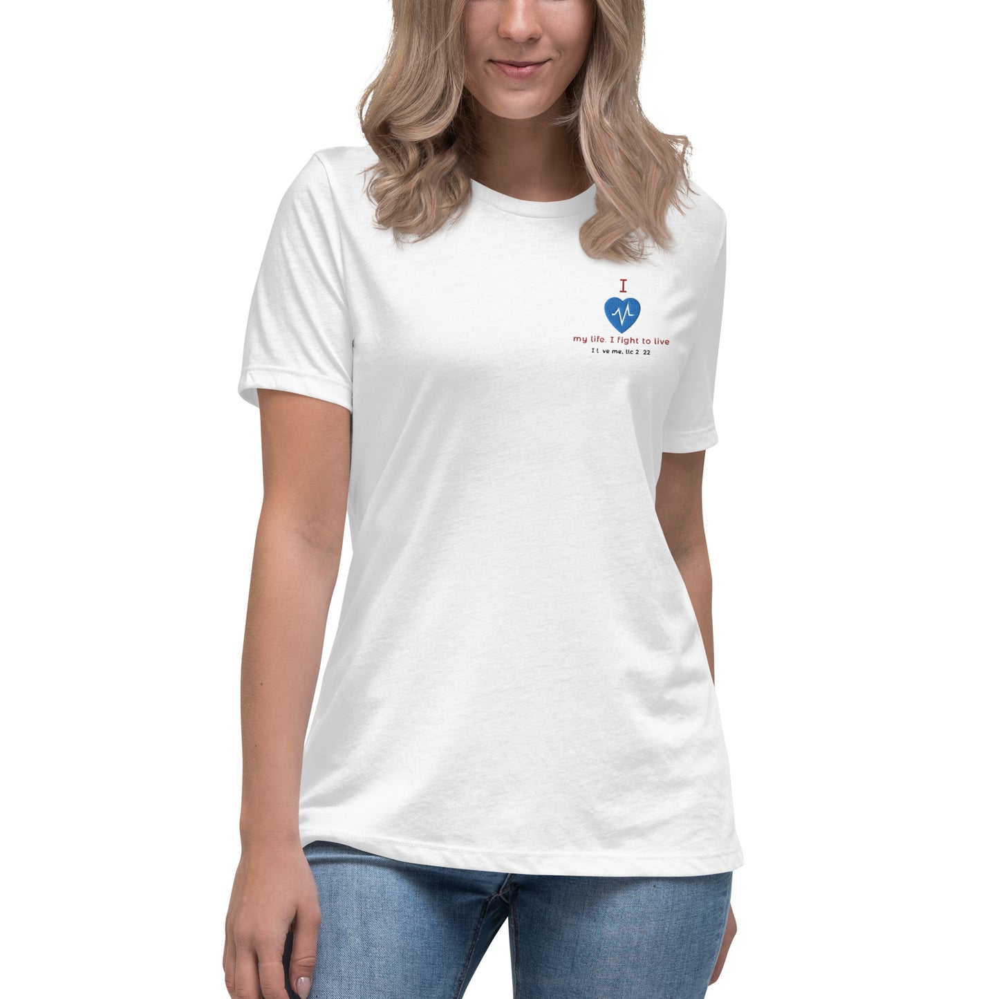 Save A Life (Heart) (Women's T-Shirt)