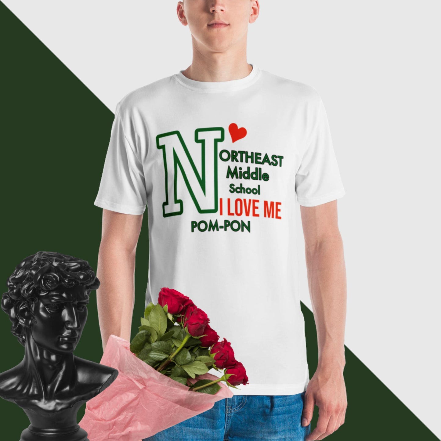123 I Love Me (Northeast Vikings Pom) T-Shirt