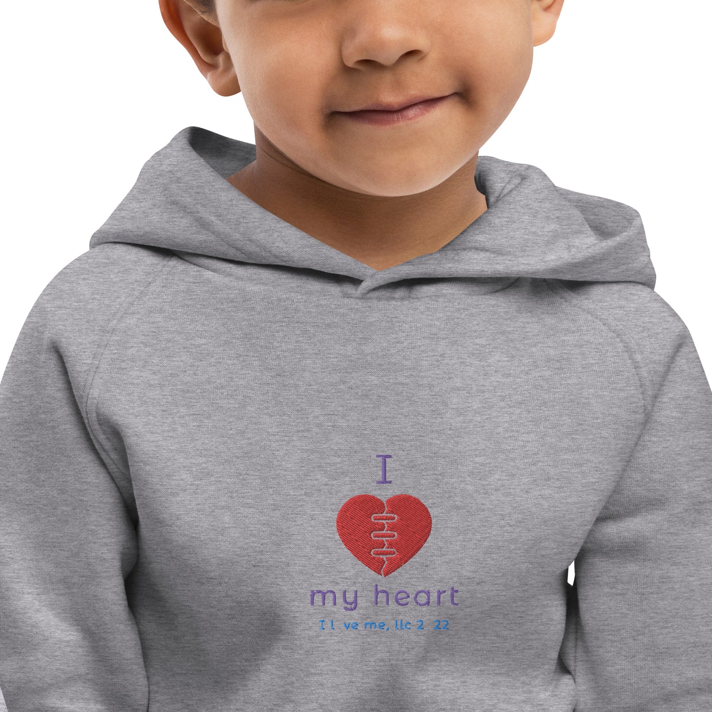 I Love My Heart (Kid's Hoodie)