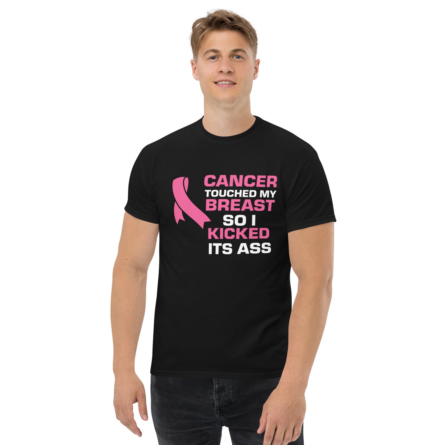 Kicked Cancer's Ass (Men's T-Shirt)