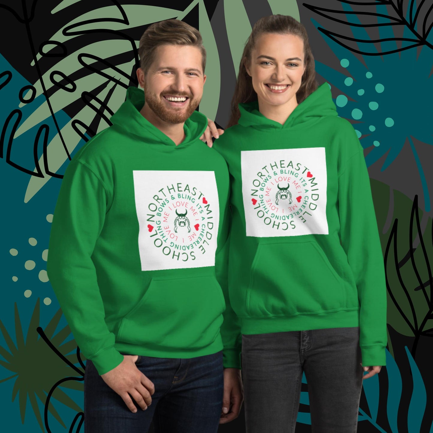 I Love Northeast (Northeast Vikings) Hoodie