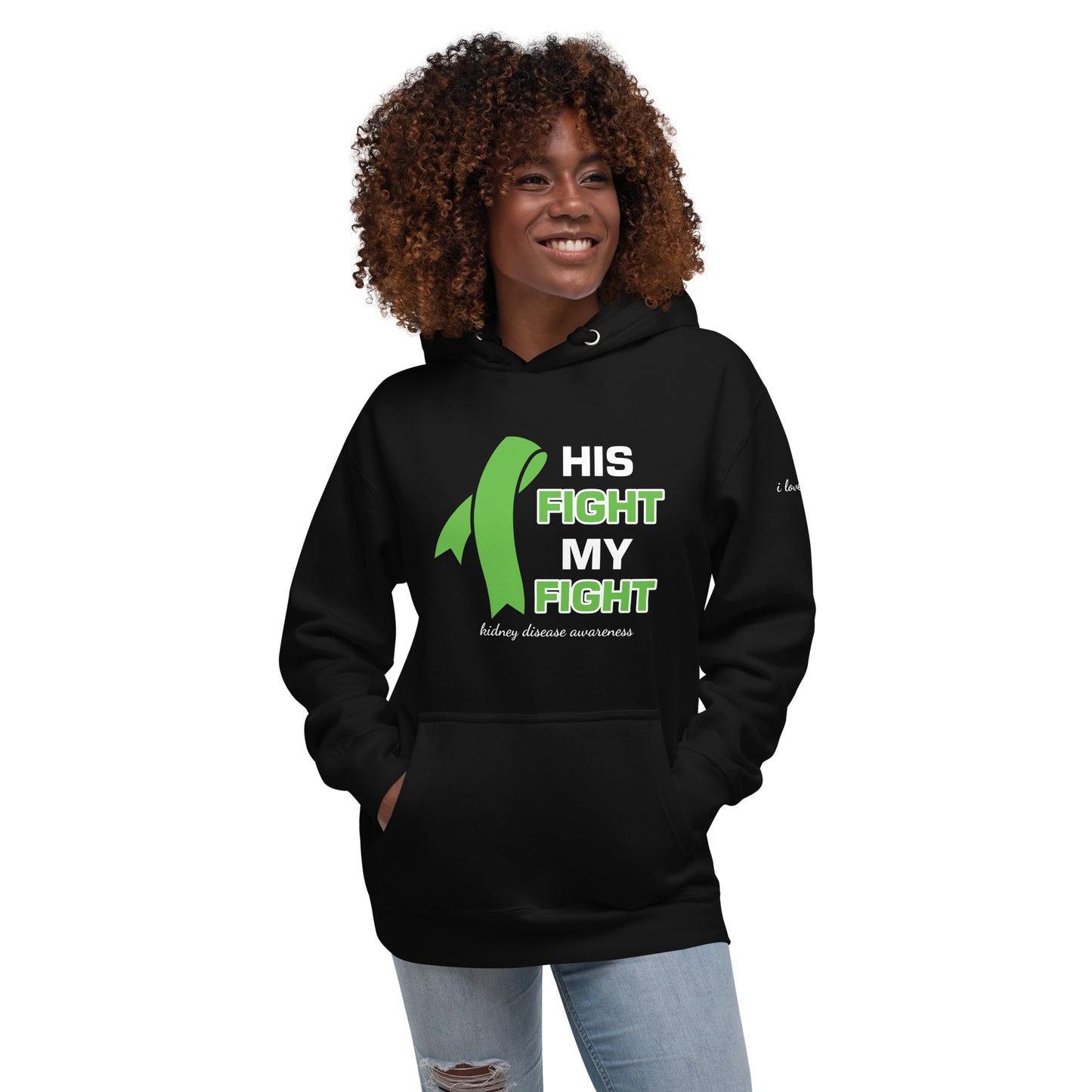 His Fight My Fight (Kidney Disease) Sweatshirt
