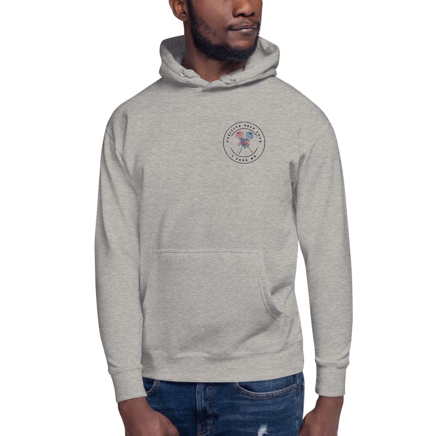 Positivity with Roses (Adult Hoodie)