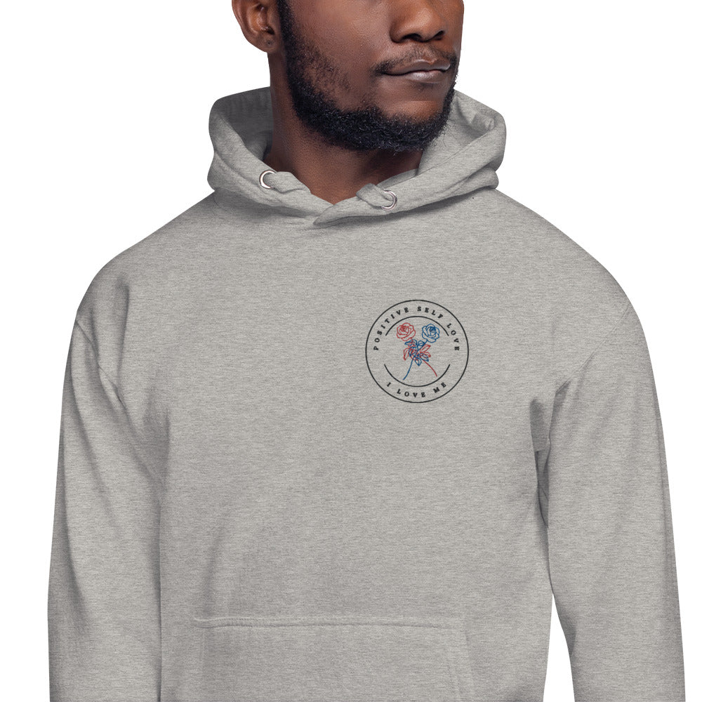 Positivity with Roses (Adult Hoodie)