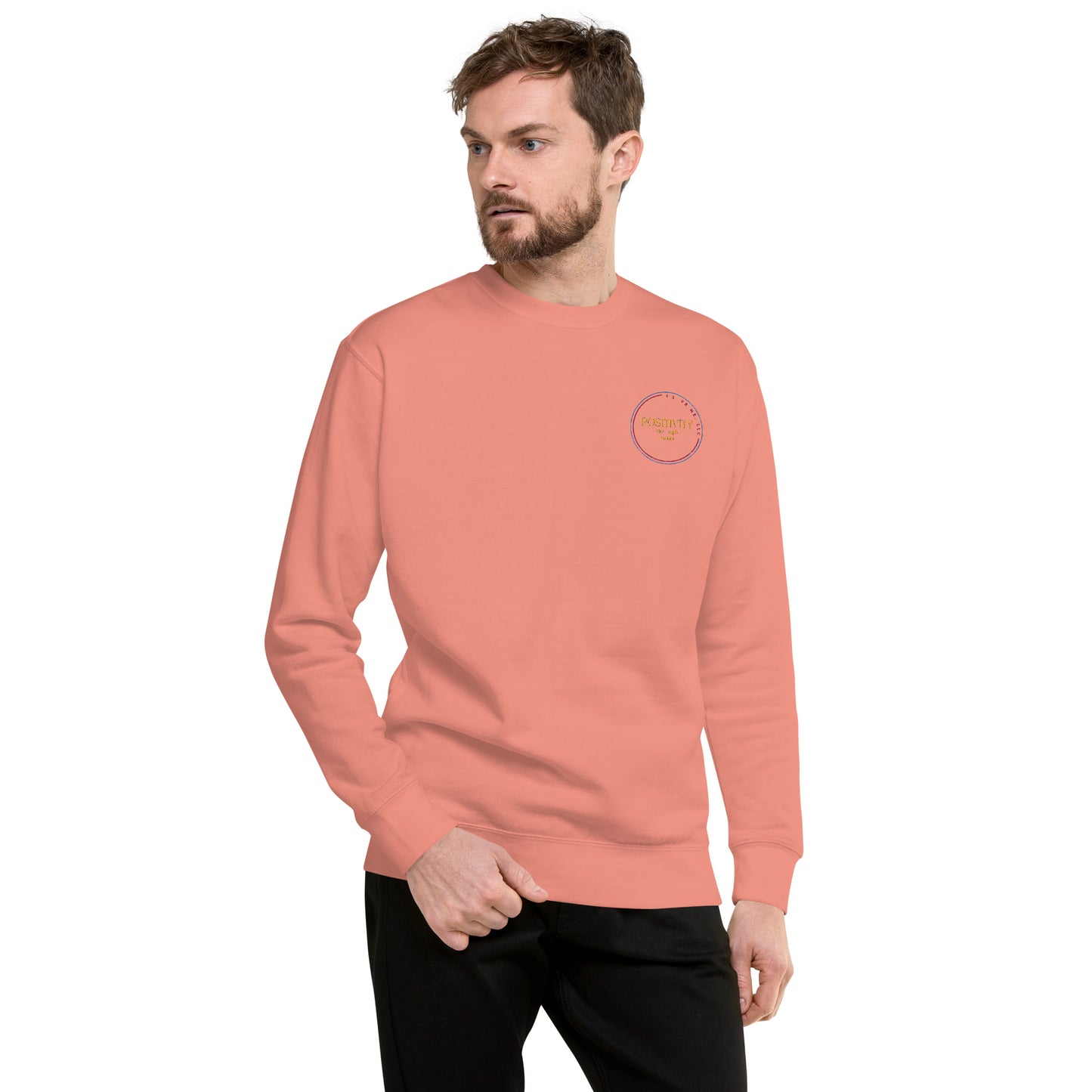 Positivity through Roses (Adult Sweatshirt)