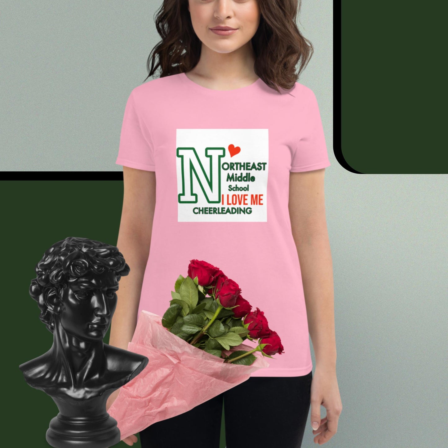 I Love Cheerleading (Northeast Vikings) T-Shirt