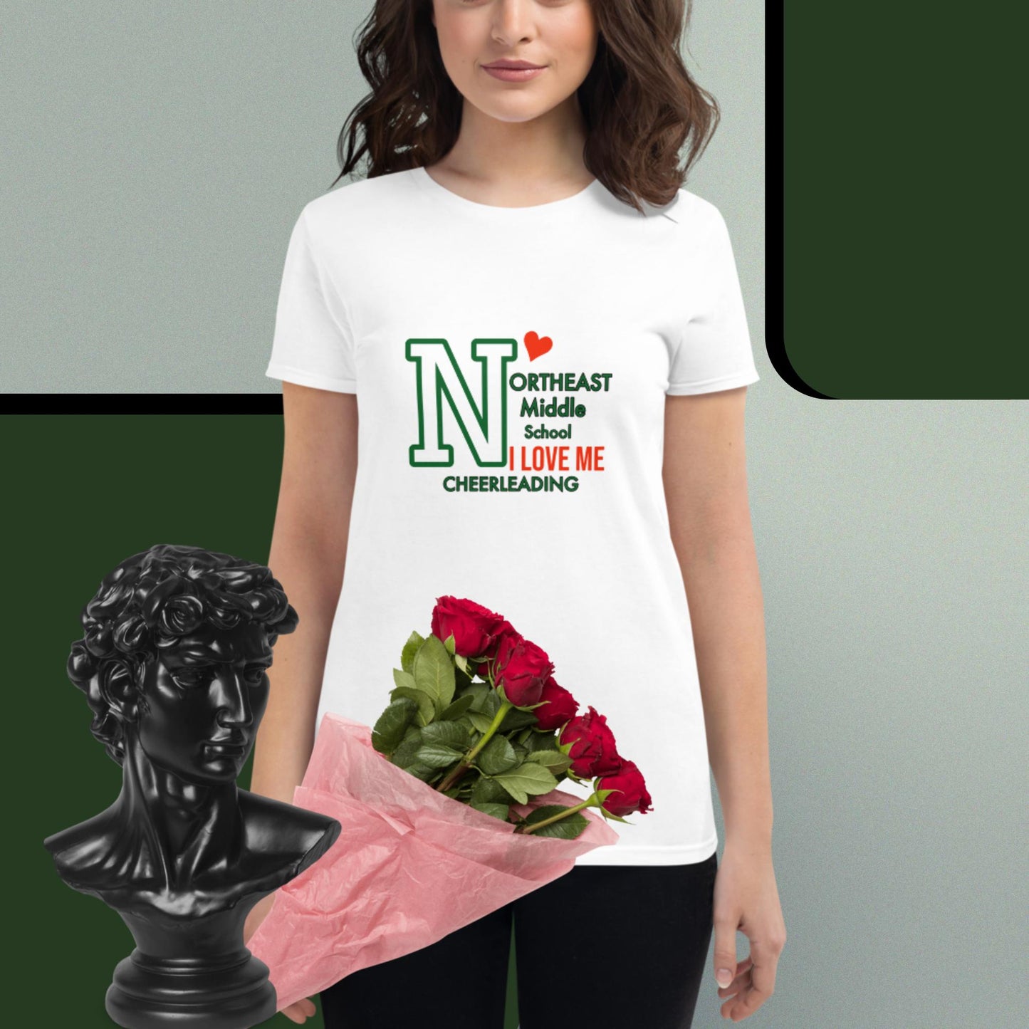 I Love Cheerleading (Northeast Vikings) T-Shirt