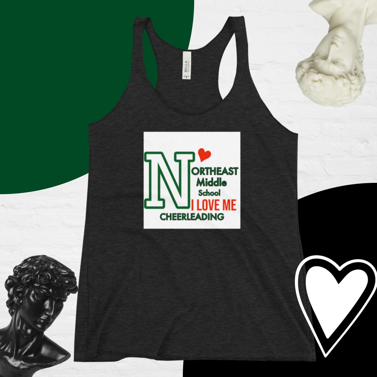 123 I Love Me (Northeast Vikings) Tank